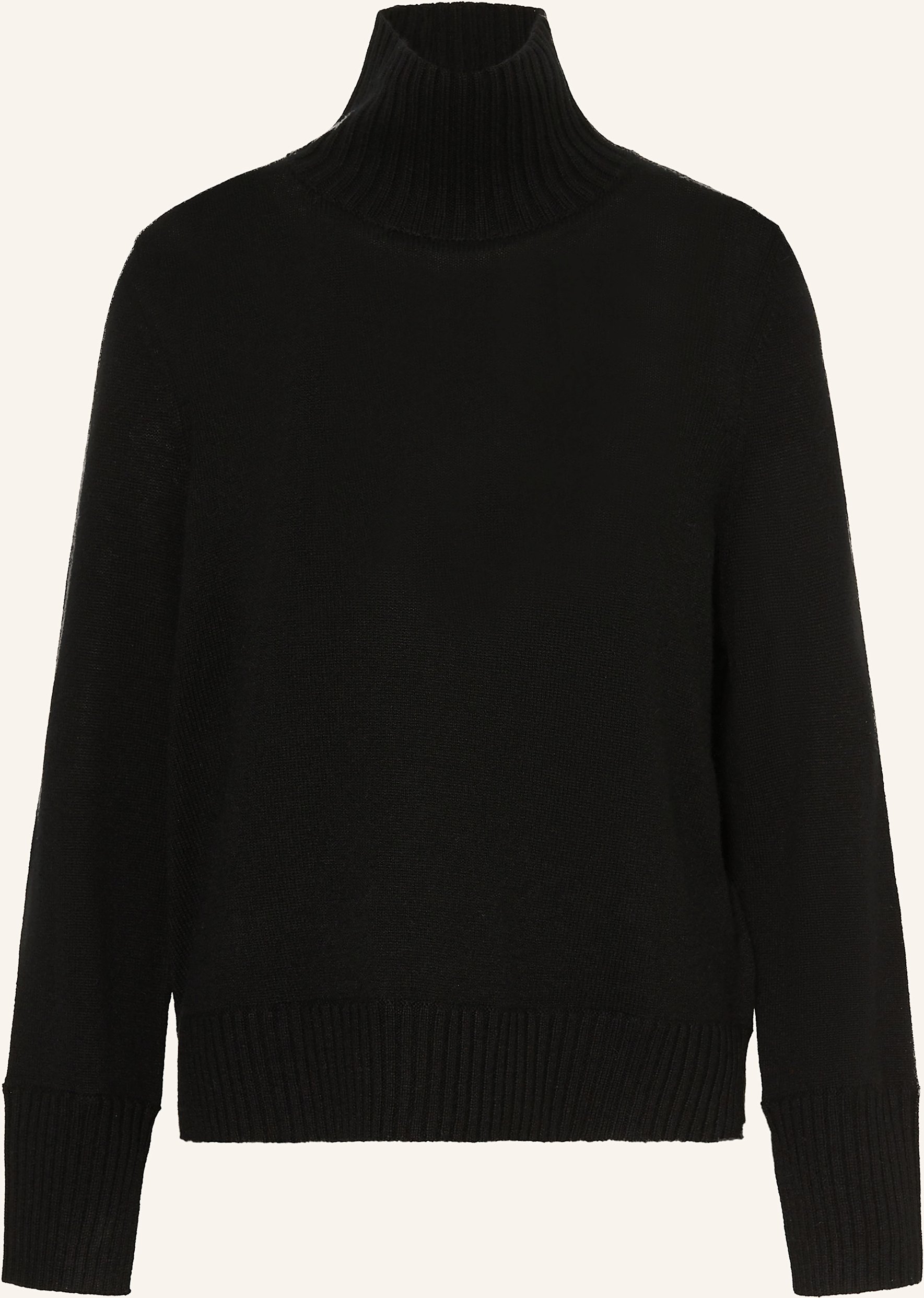 Allude Rollkragenpullover Aus Cashmere schwarz