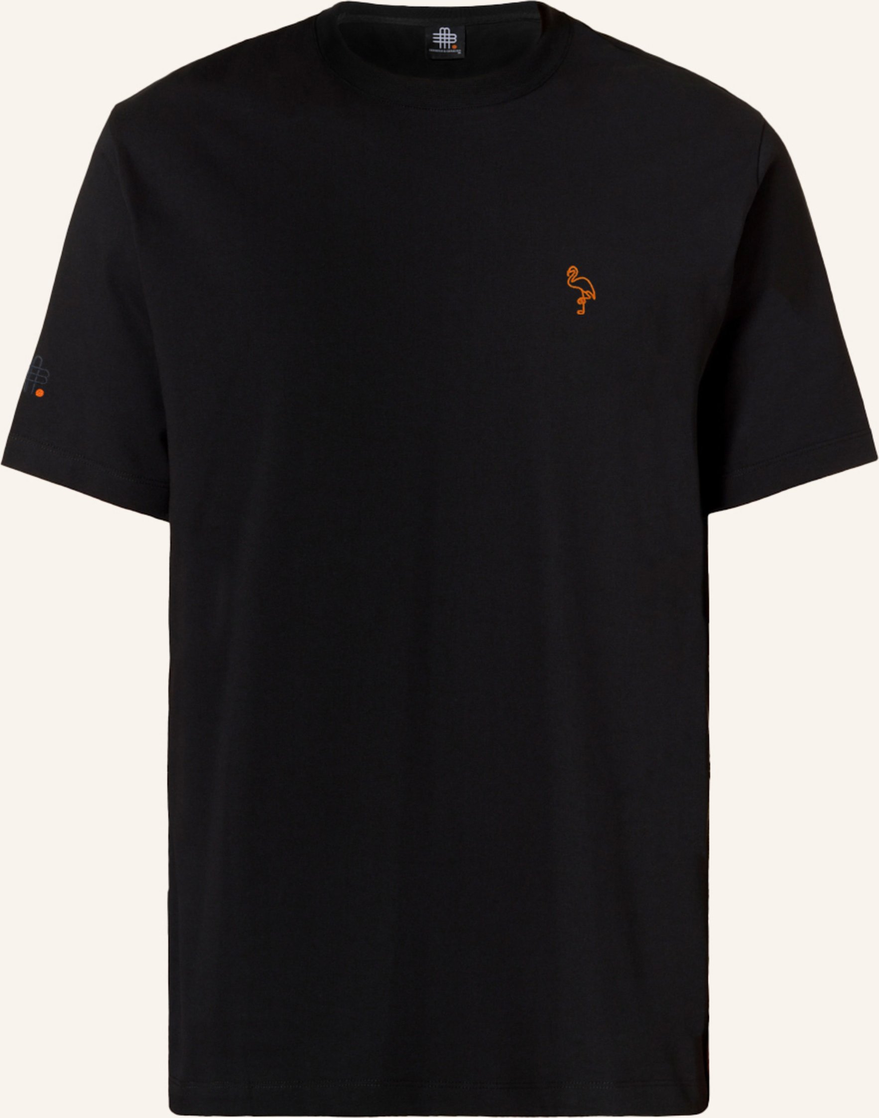 Gebauer & Gebauer T-Shirt Flamingo schwarz
