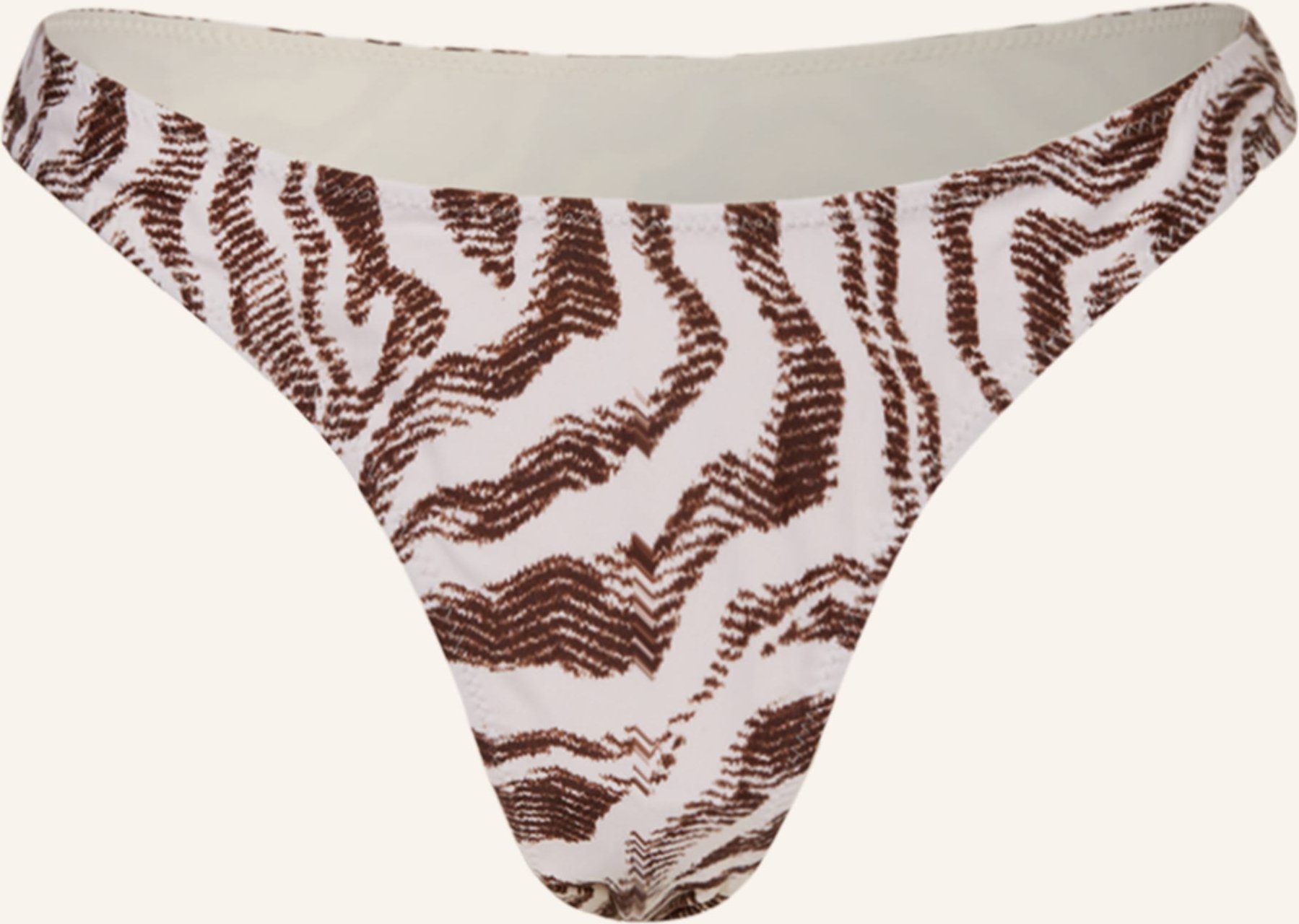 Ganni Brazilian-Bikini-Hose weiss