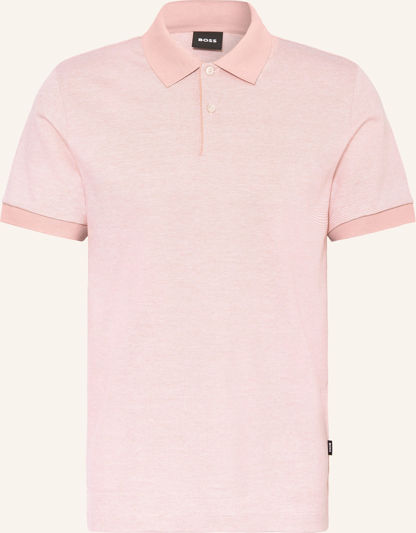 Boss Piqué-Poloshirt Parlay rosa