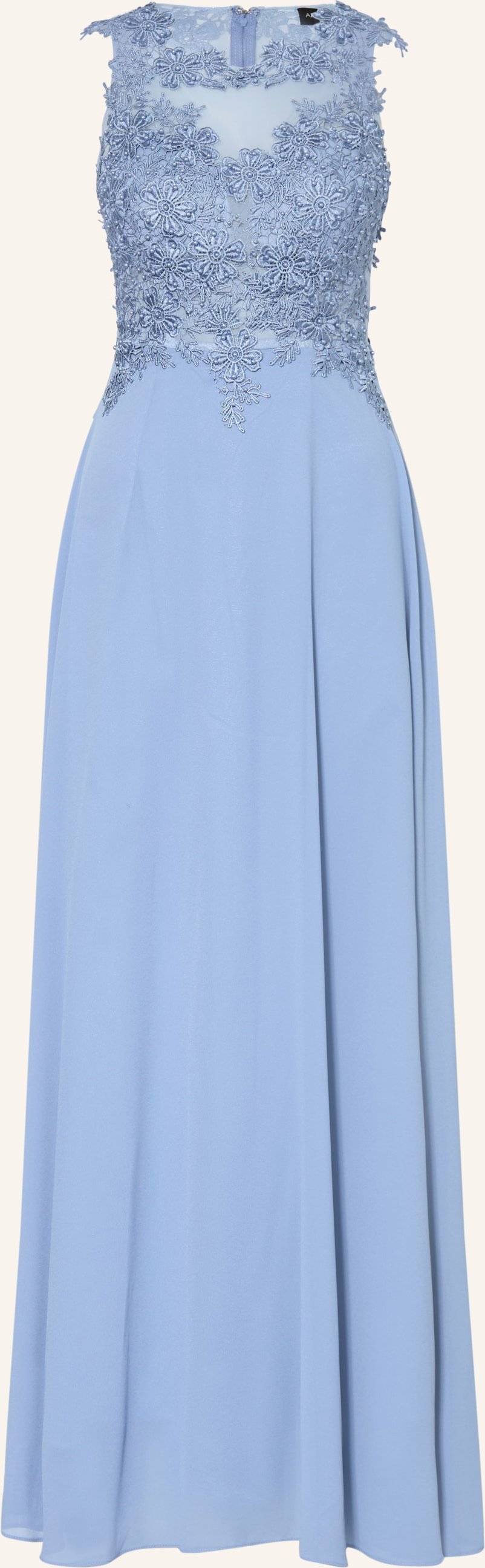 Apart Abendkleid Mit Spitze blau