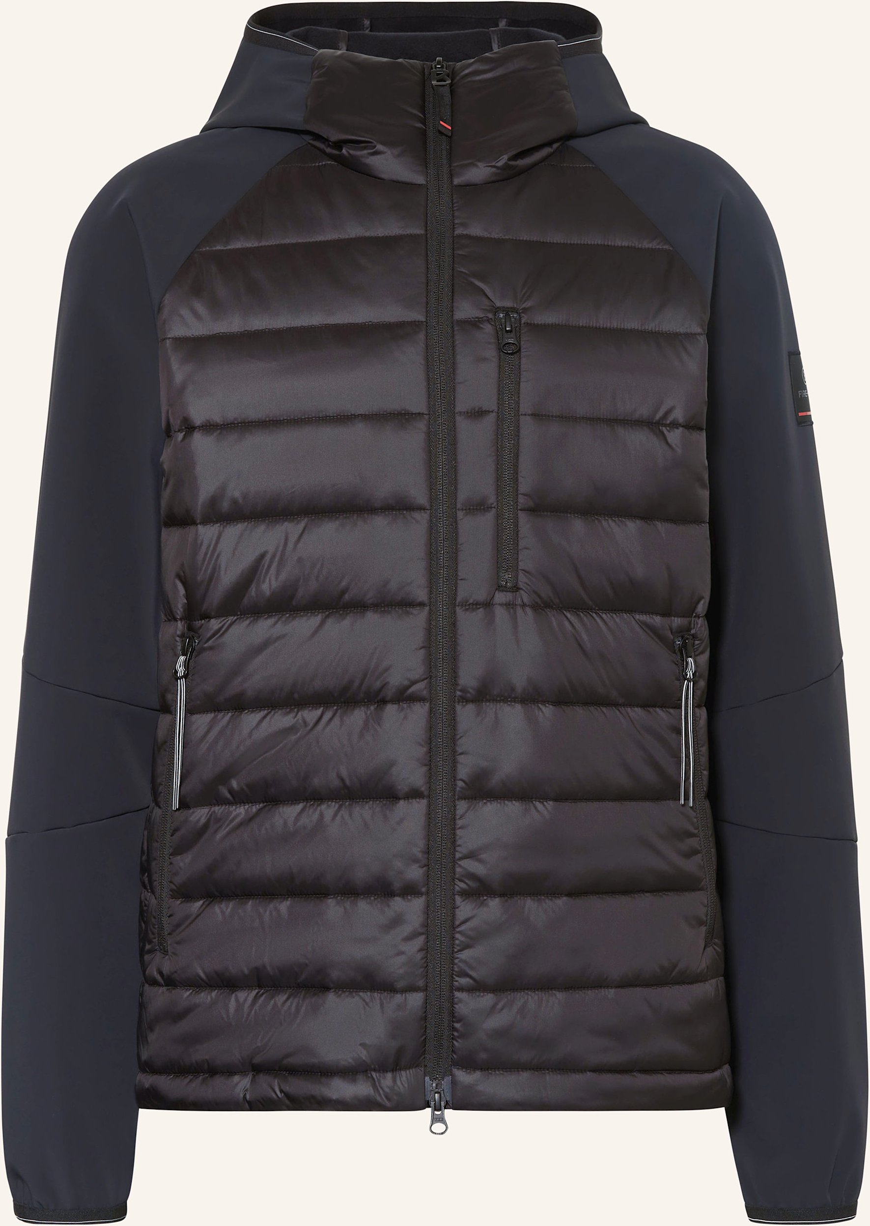 Fire+Ice Hybrid-Steppjacke Anian schwarz