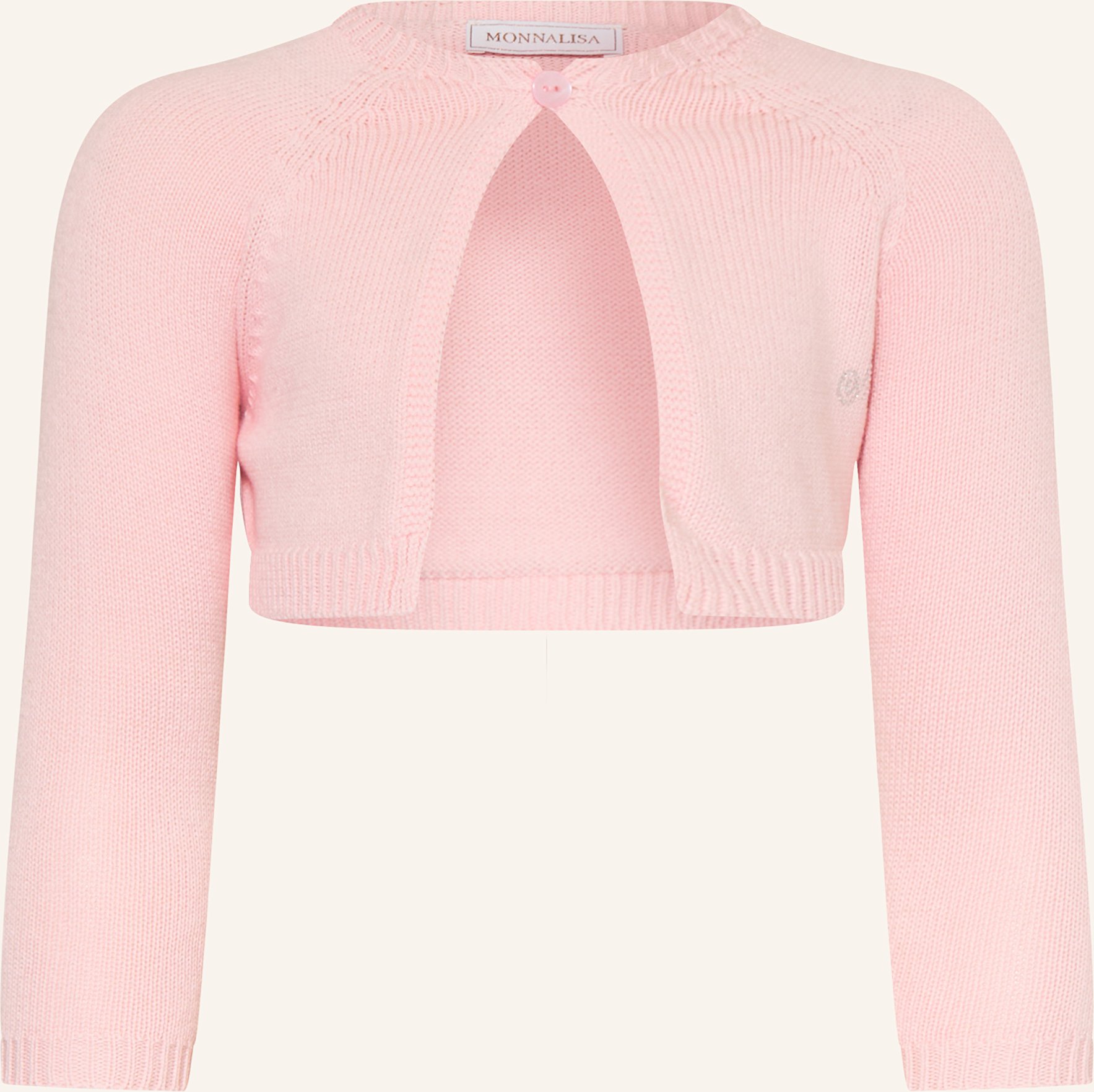 Thumbnail - Monnalisa Strickjacke rosa