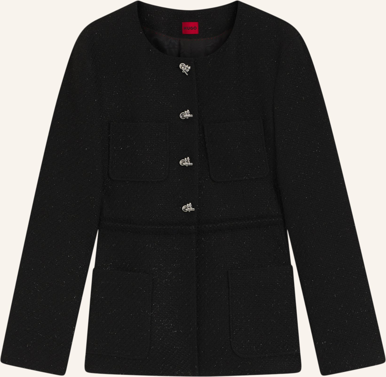Thumbnail - Hugo Blazer Afranzi Regular Fit schwarz