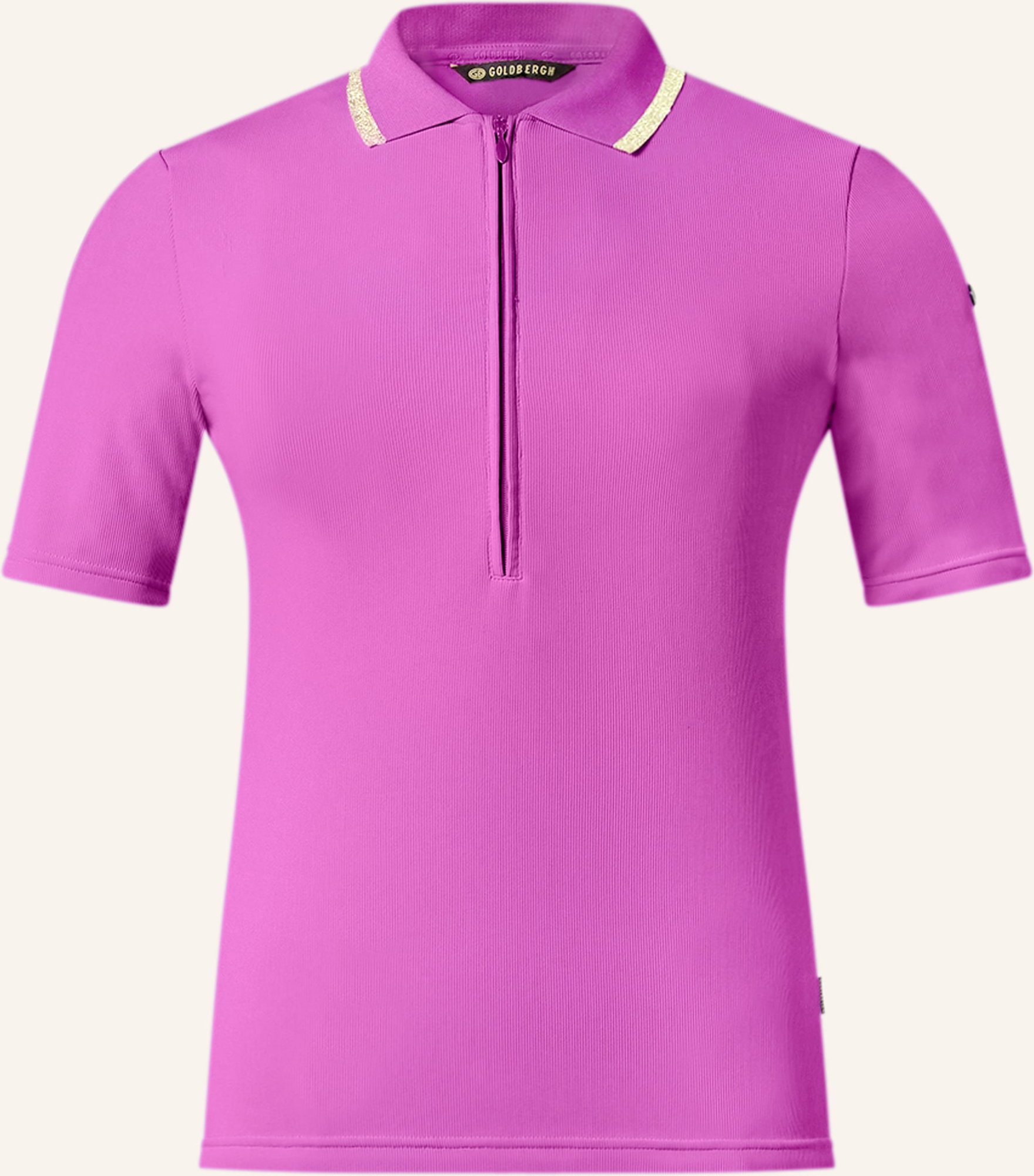 Goldbergh Funktions-Poloshirt Cassia lila