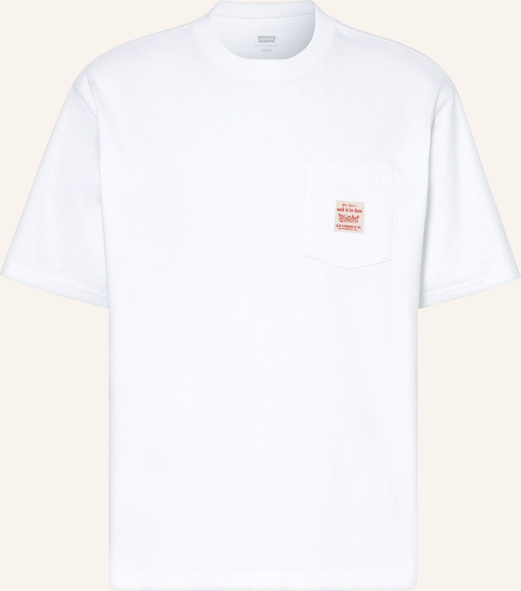 Levi's® T-Shirt Workwear weiss