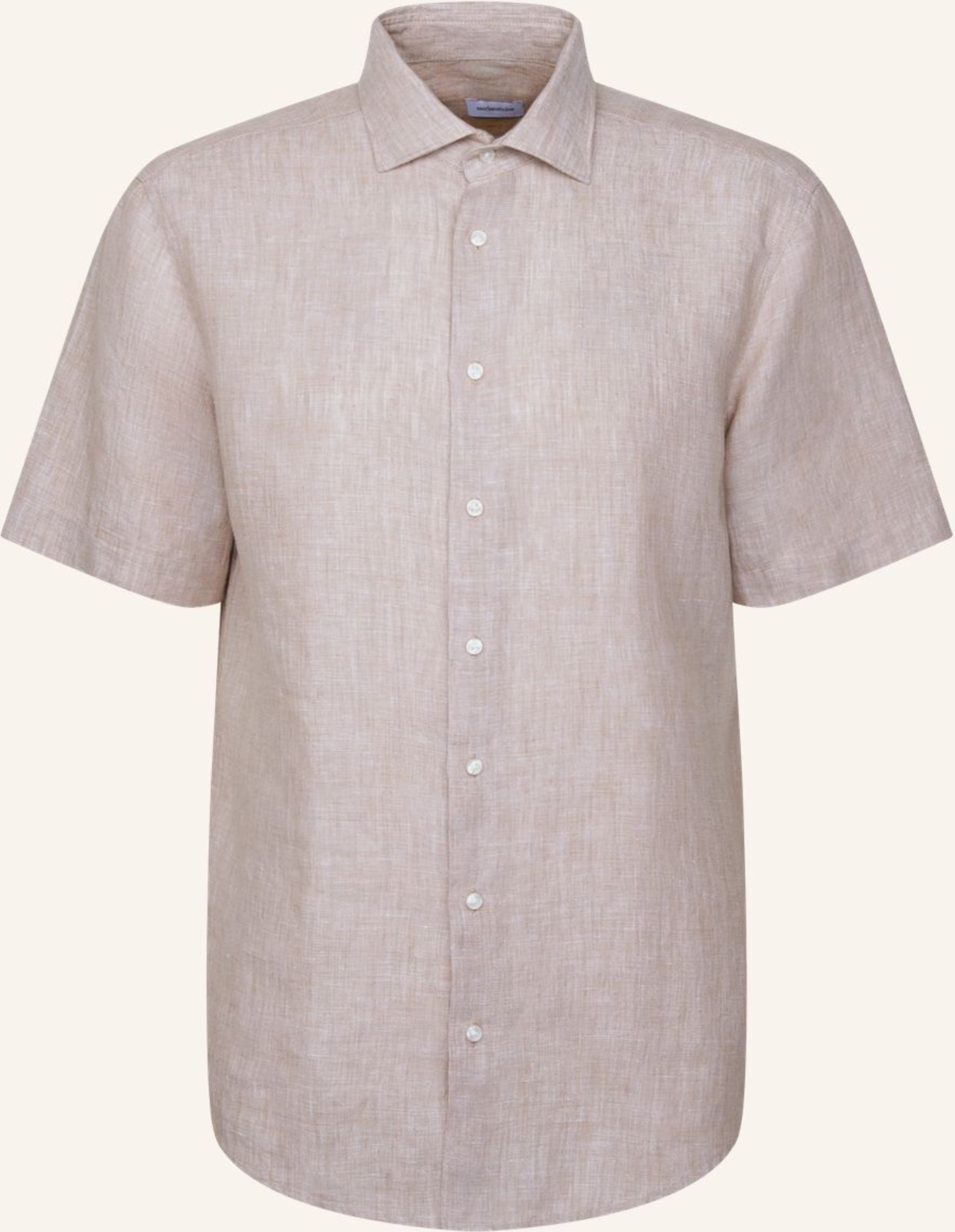 Thumbnail - Seidensticker Leinenhemd Regular Fit beige