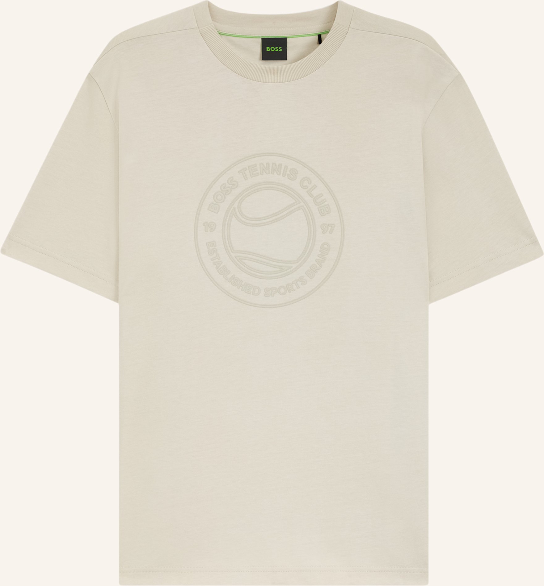 Boss T-Shirt Ts_Join Logo Regular Fit beige