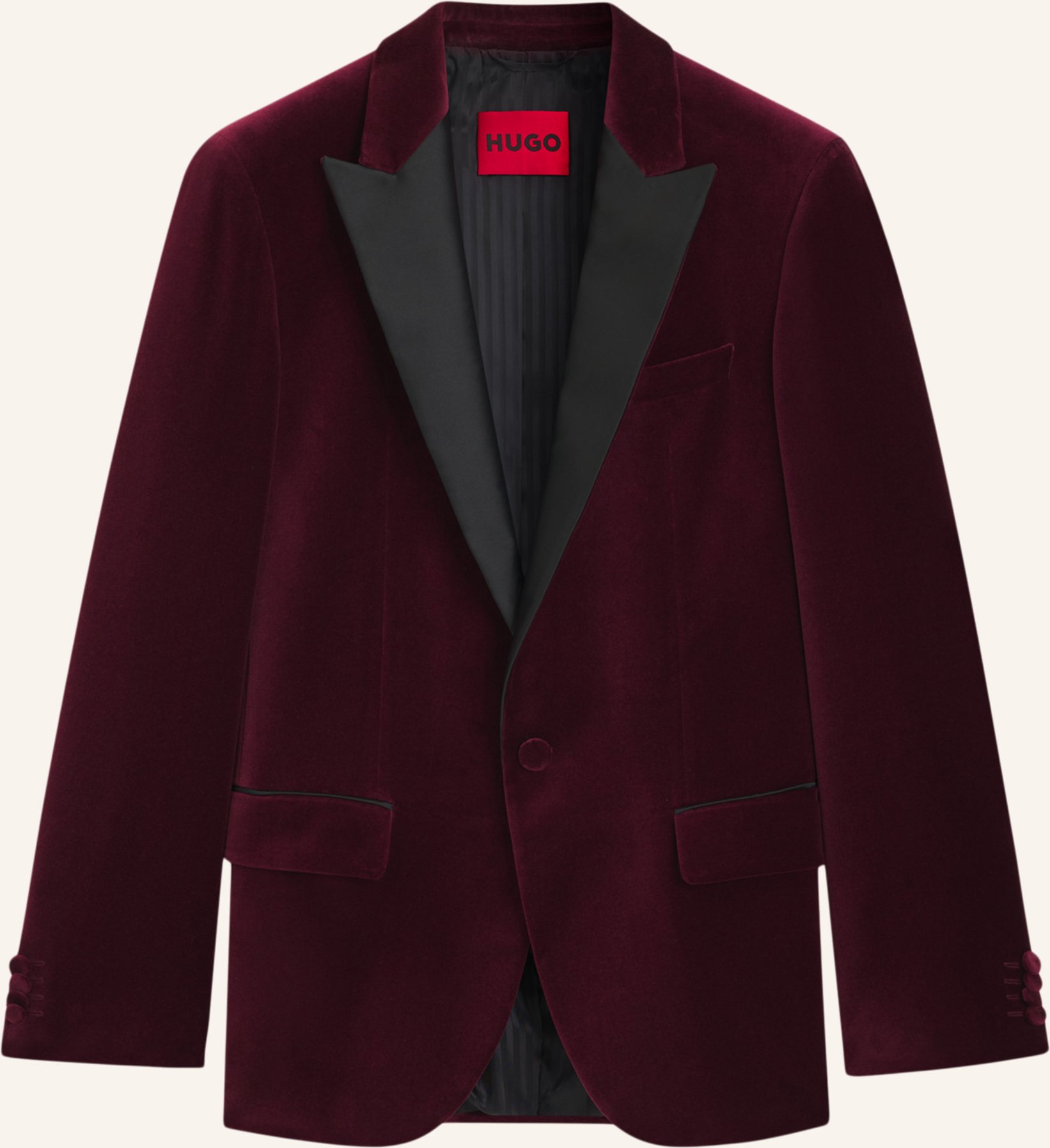 Hugo Blazer Henry254E1X Slim Fit rot