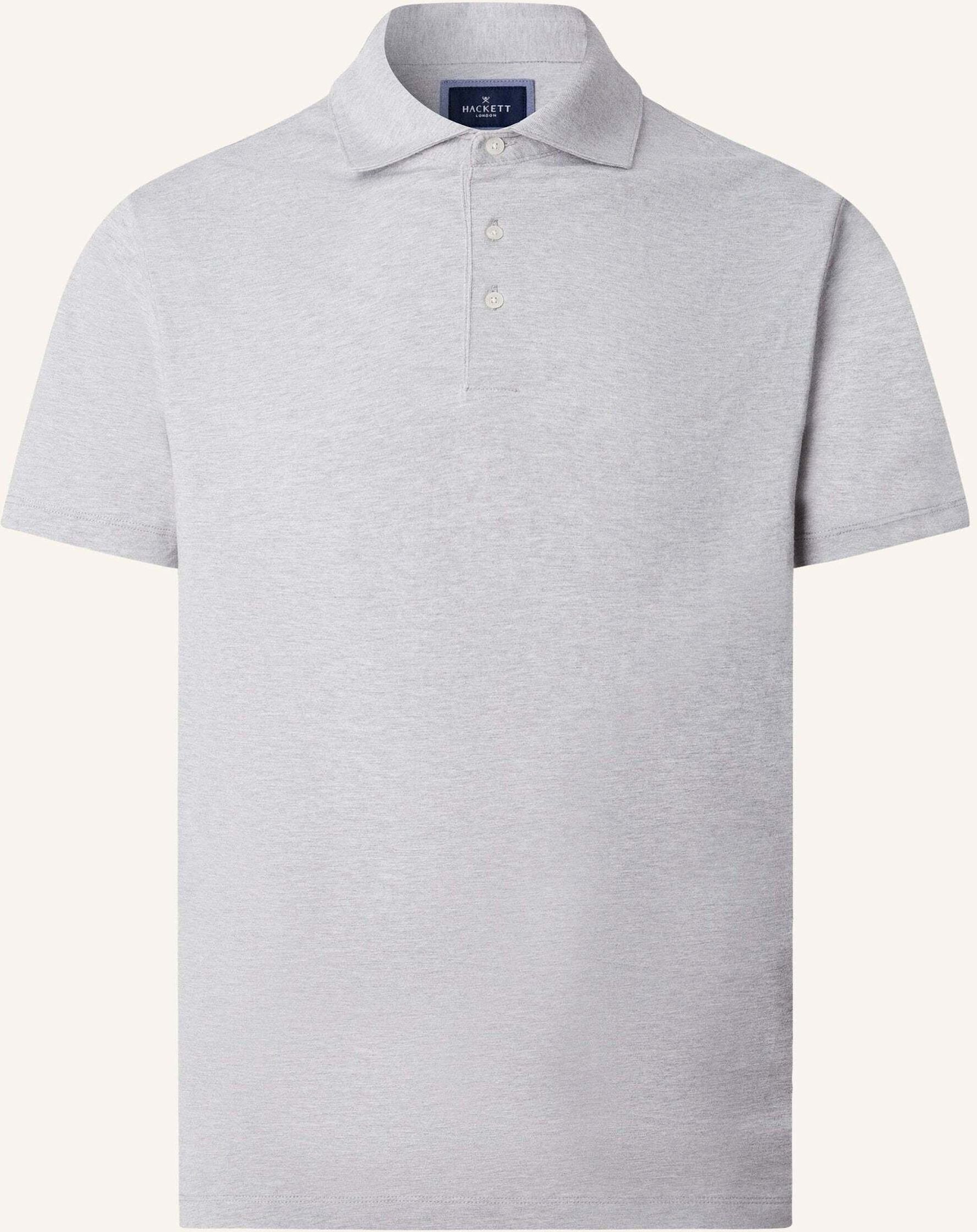 Hackett London Poloshirt Pima Cotton Polo grau