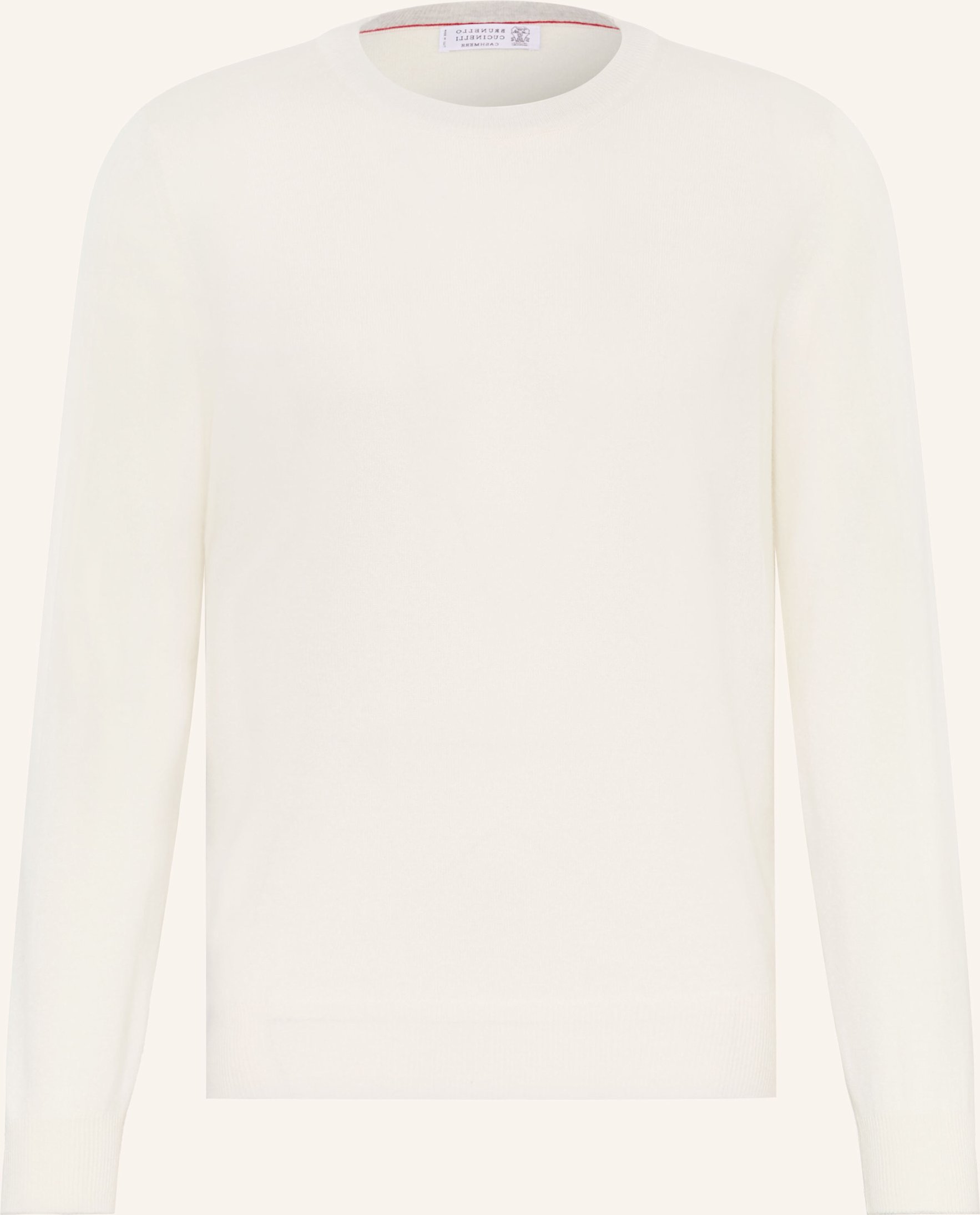 Brunello Cucinelli Cashmere-Pullover beige