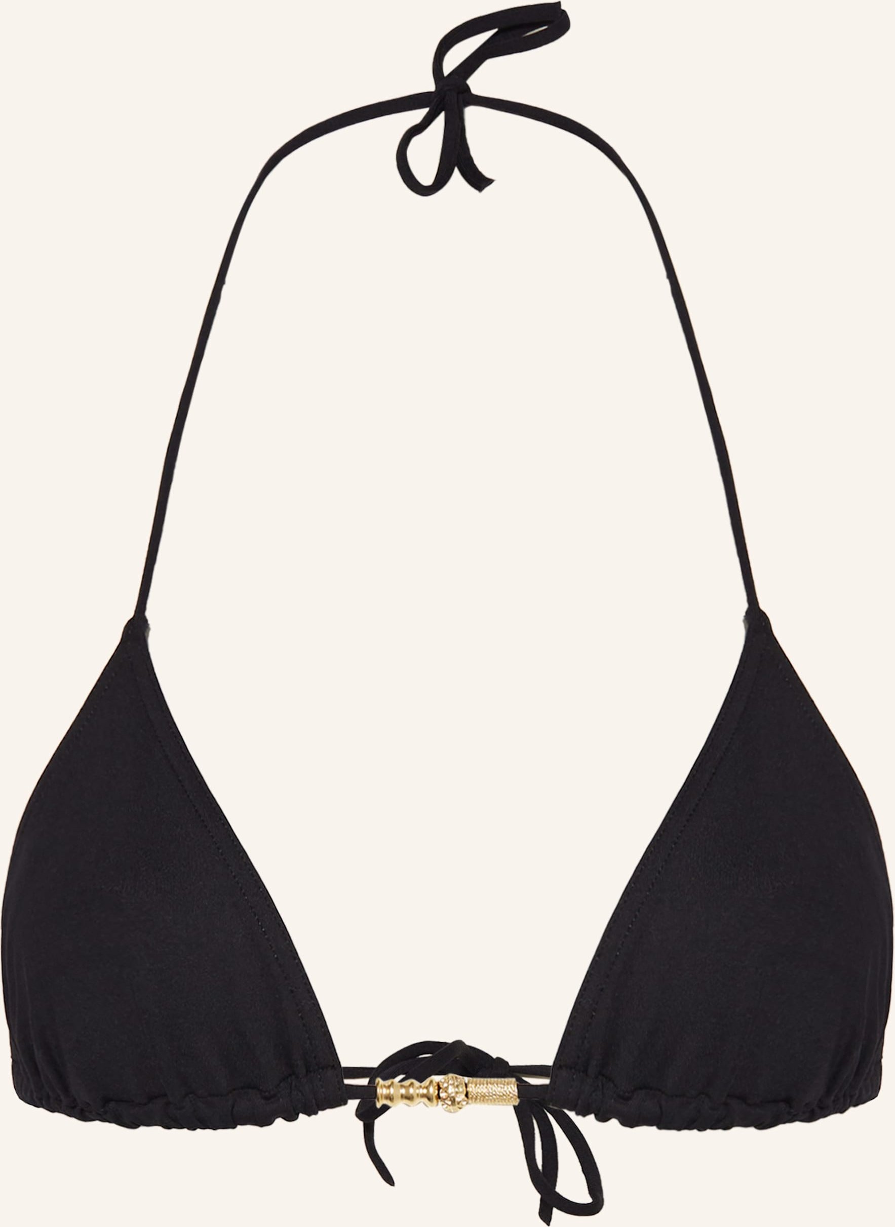 Eres Triangel-Bikini-Top Ephemere schwarz