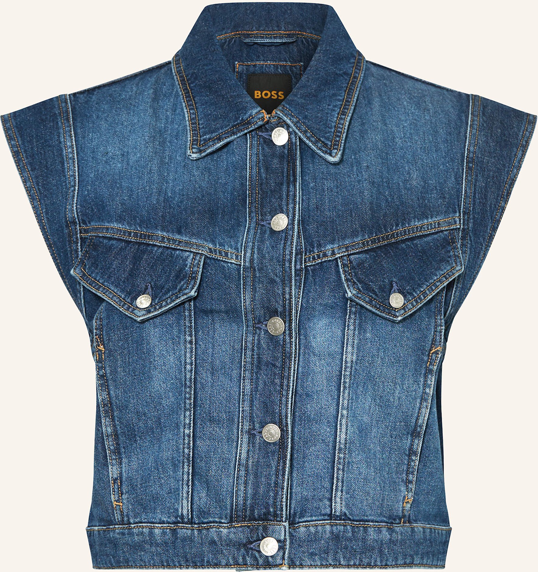 Boss Jeansweste blau