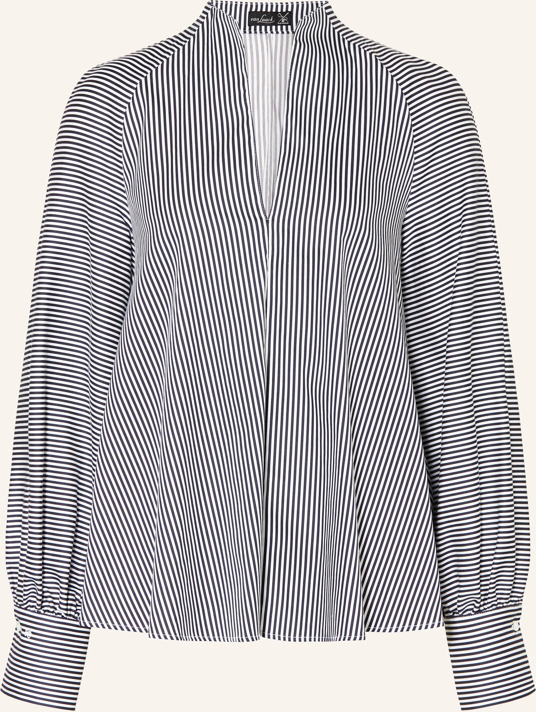 Van Laack Blusenshirt Vl-Anani-Sgsv blau