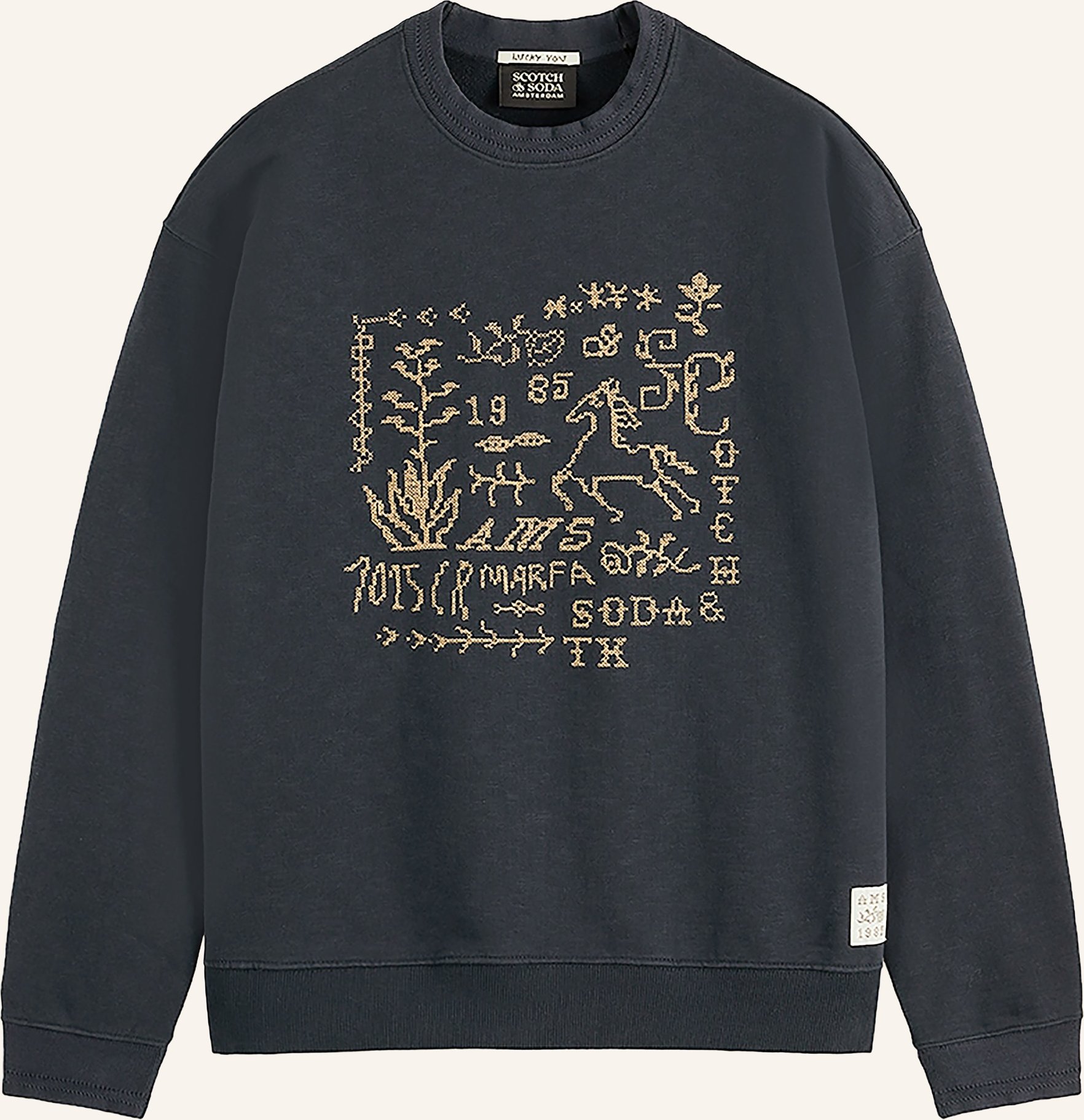 Scotch & Soda Sweatshirt blau