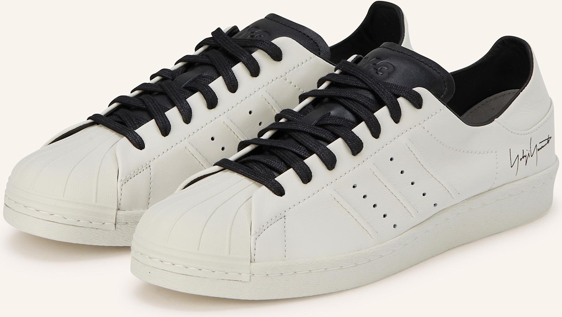 Y-3 Sneaker Y-3 Superstar weiss