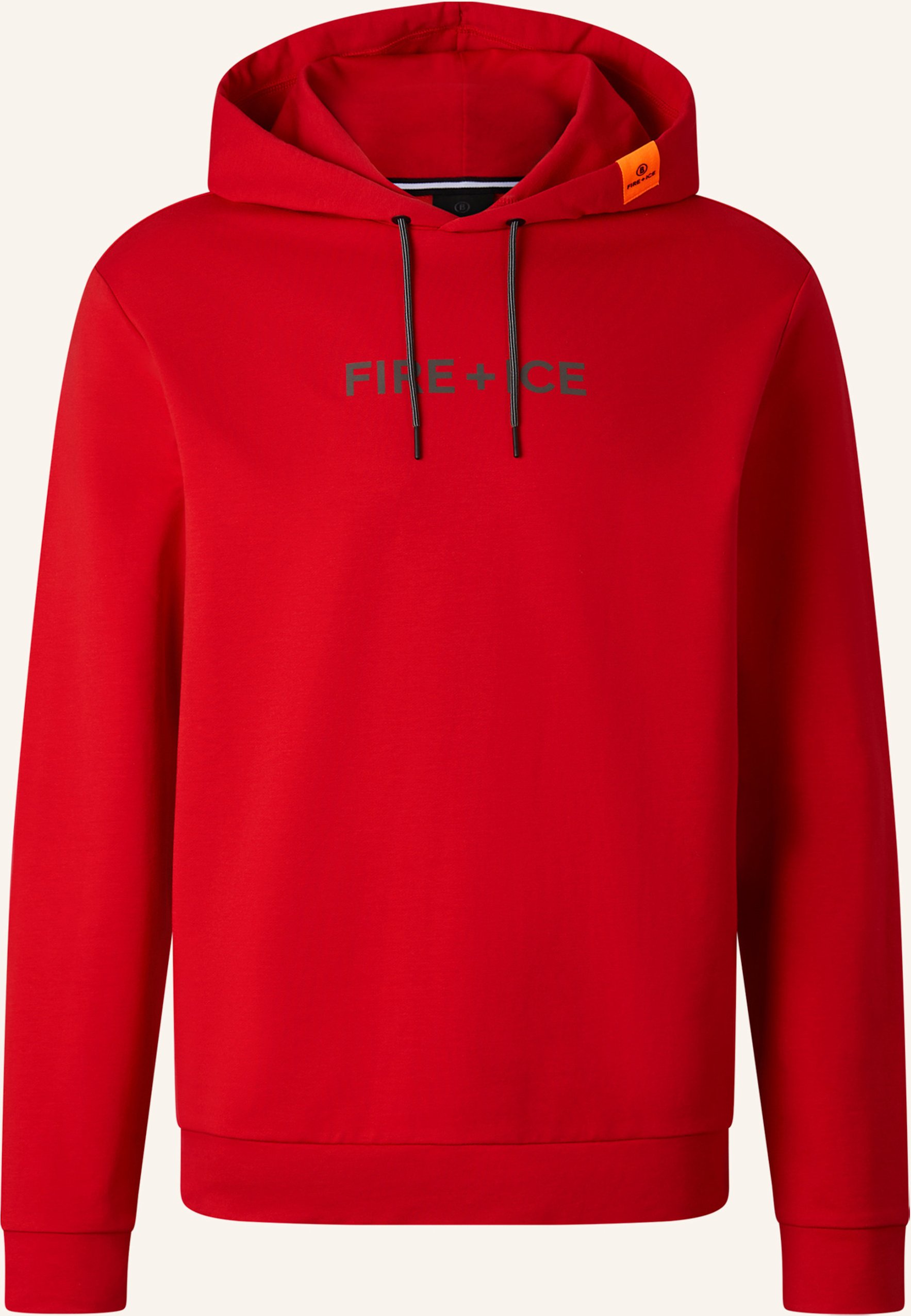 Fire+Ice Hoodie Cadell rot