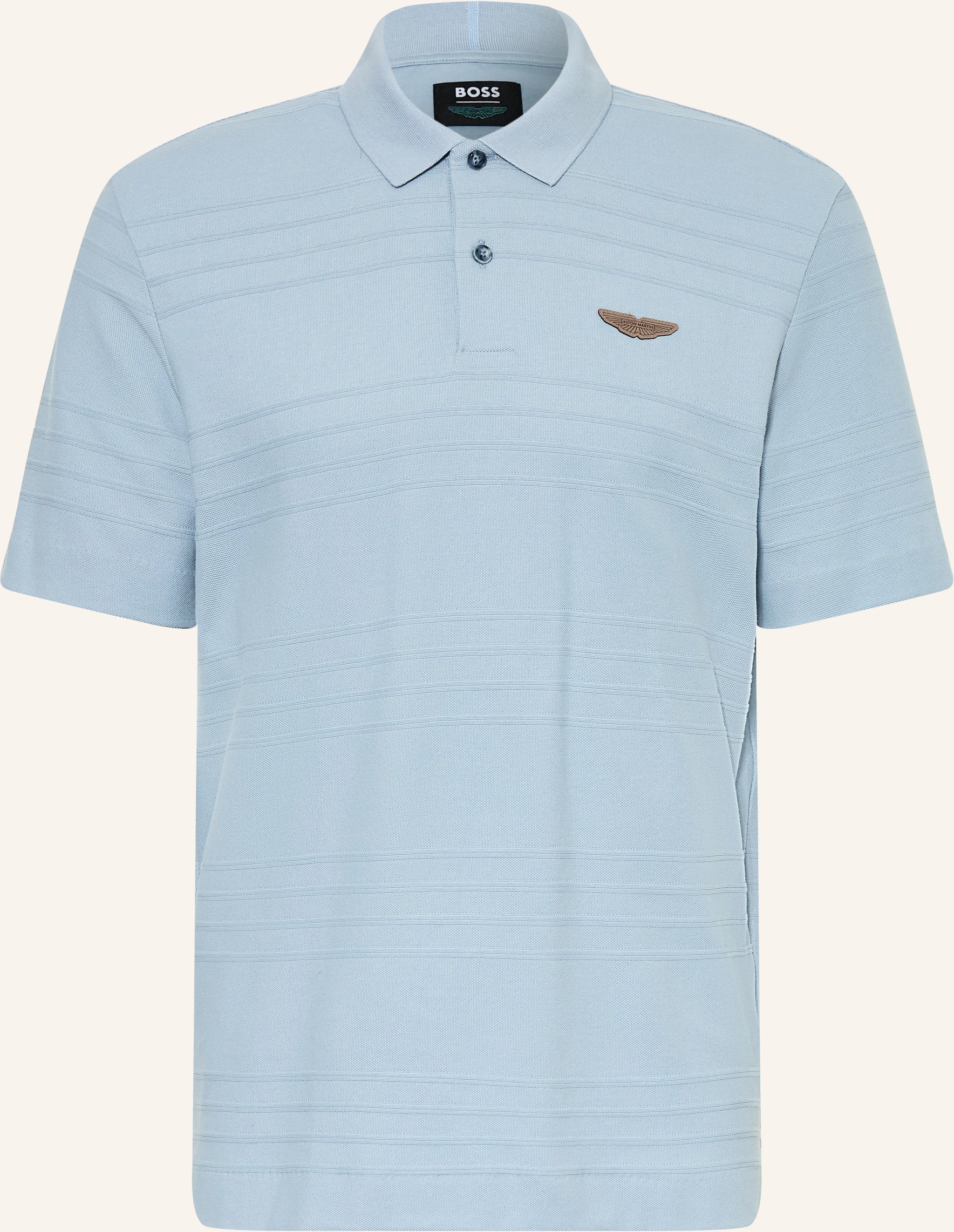 Boss Piqué-Poloshirt Parris blau
