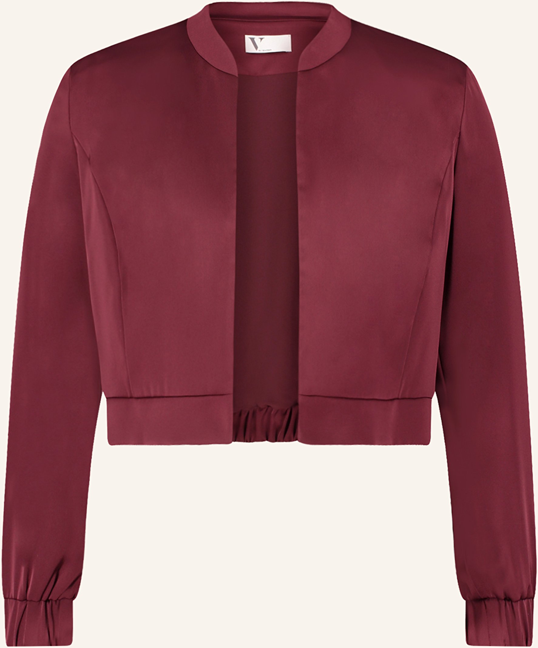 Thumbnail - V By Vera Mont Satin-Bolero rot