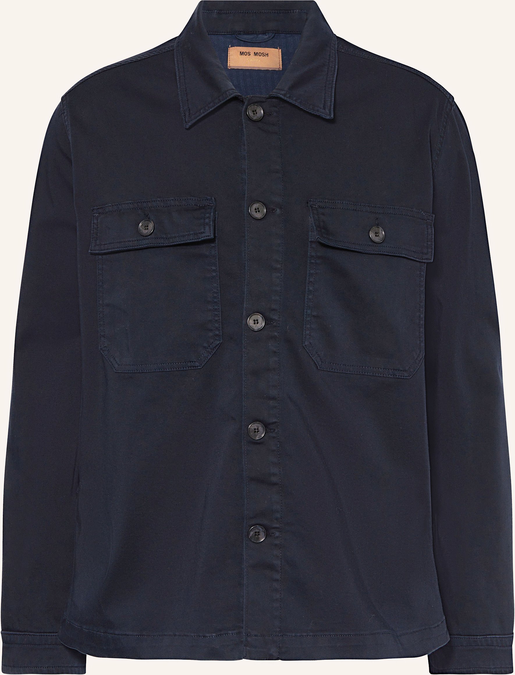 Thumbnail - Mos Mosh Gallery Overshirt Mmgmatteo blau