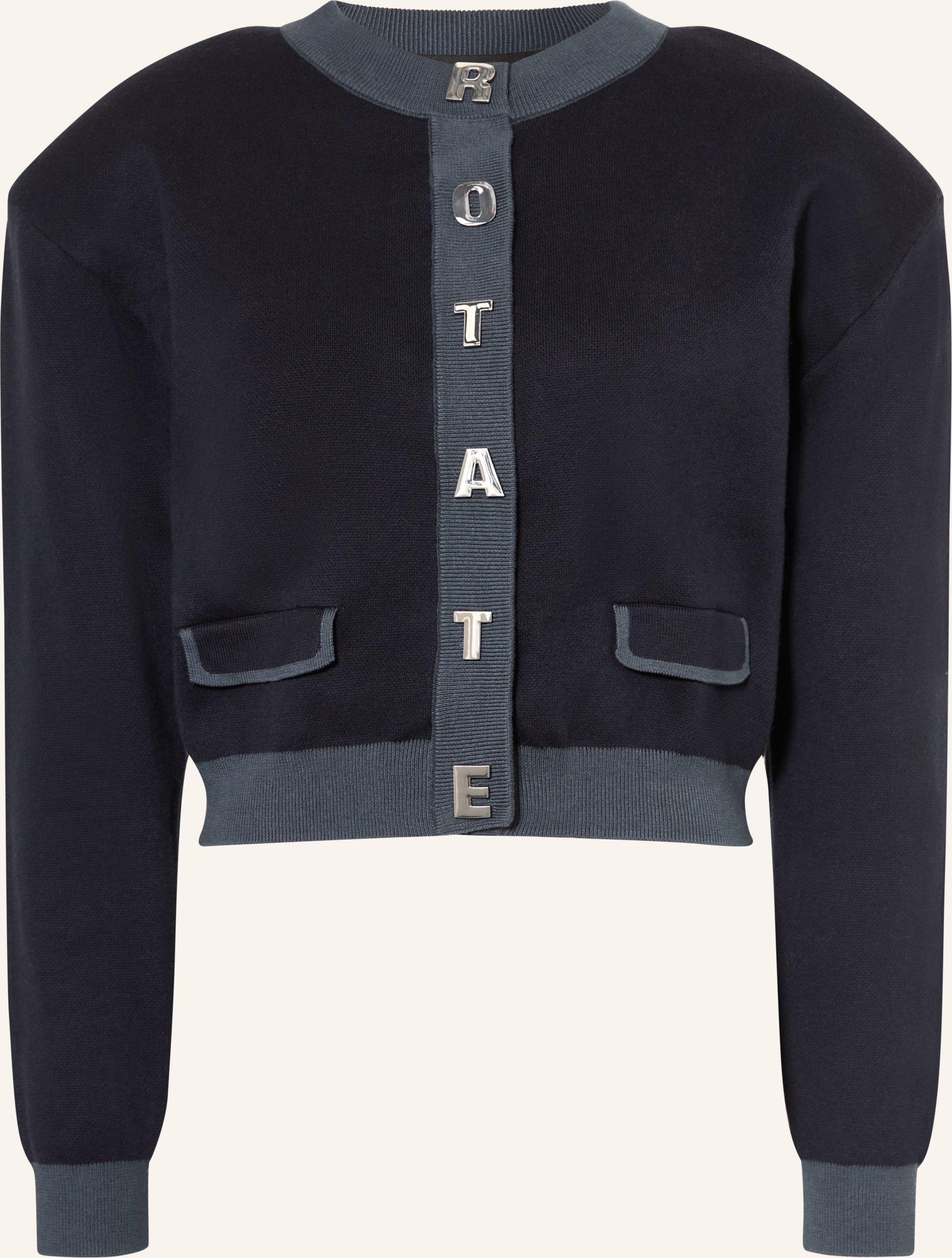 Rotate Strickjacke blau