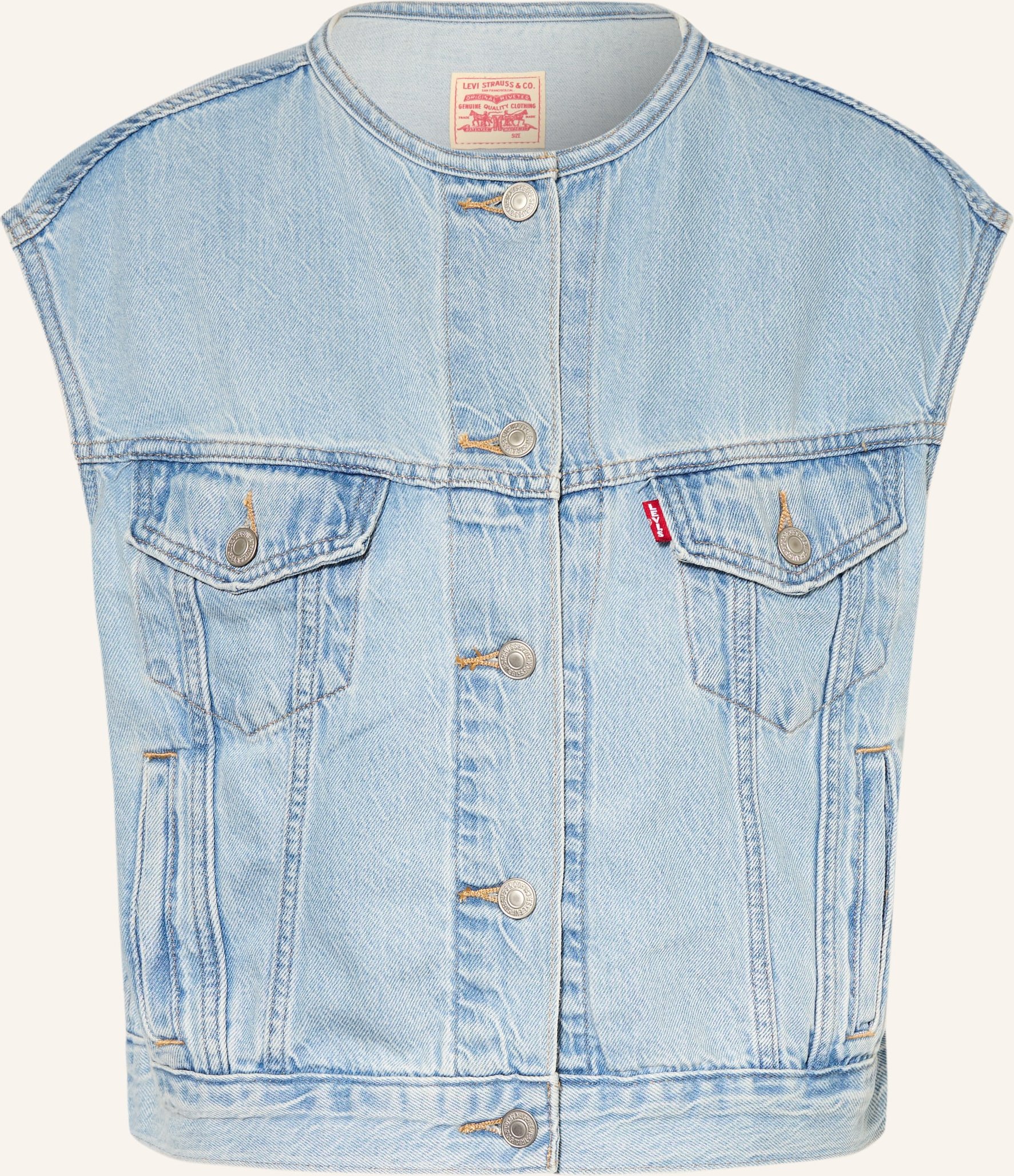 Levi's® Jeansweste blau