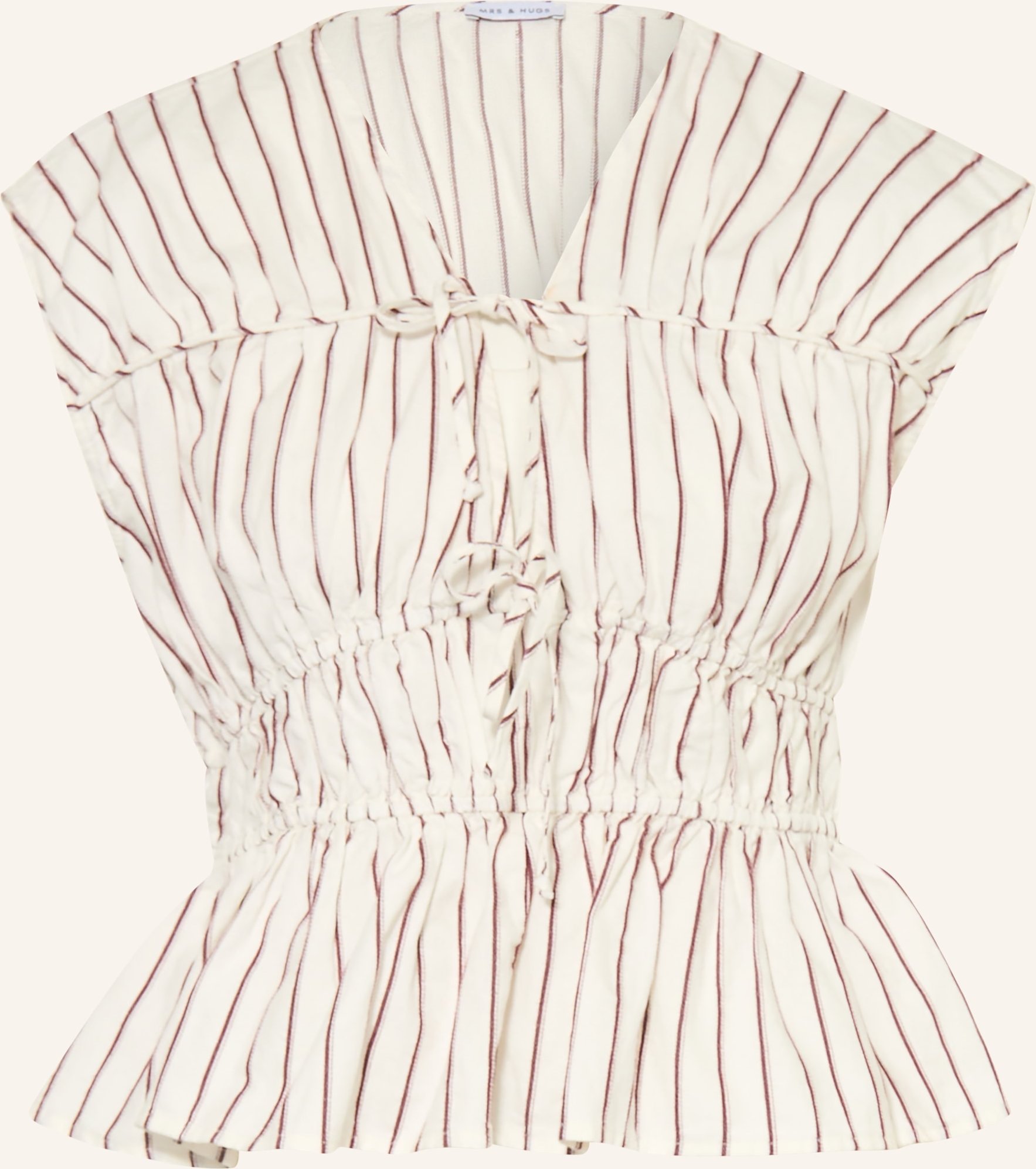 Mrs & Hugs Blusentop weiss