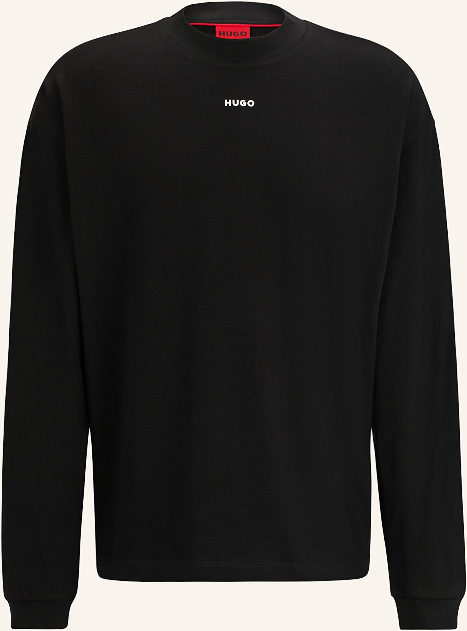 Hugo Longsleeve Daposo schwarz