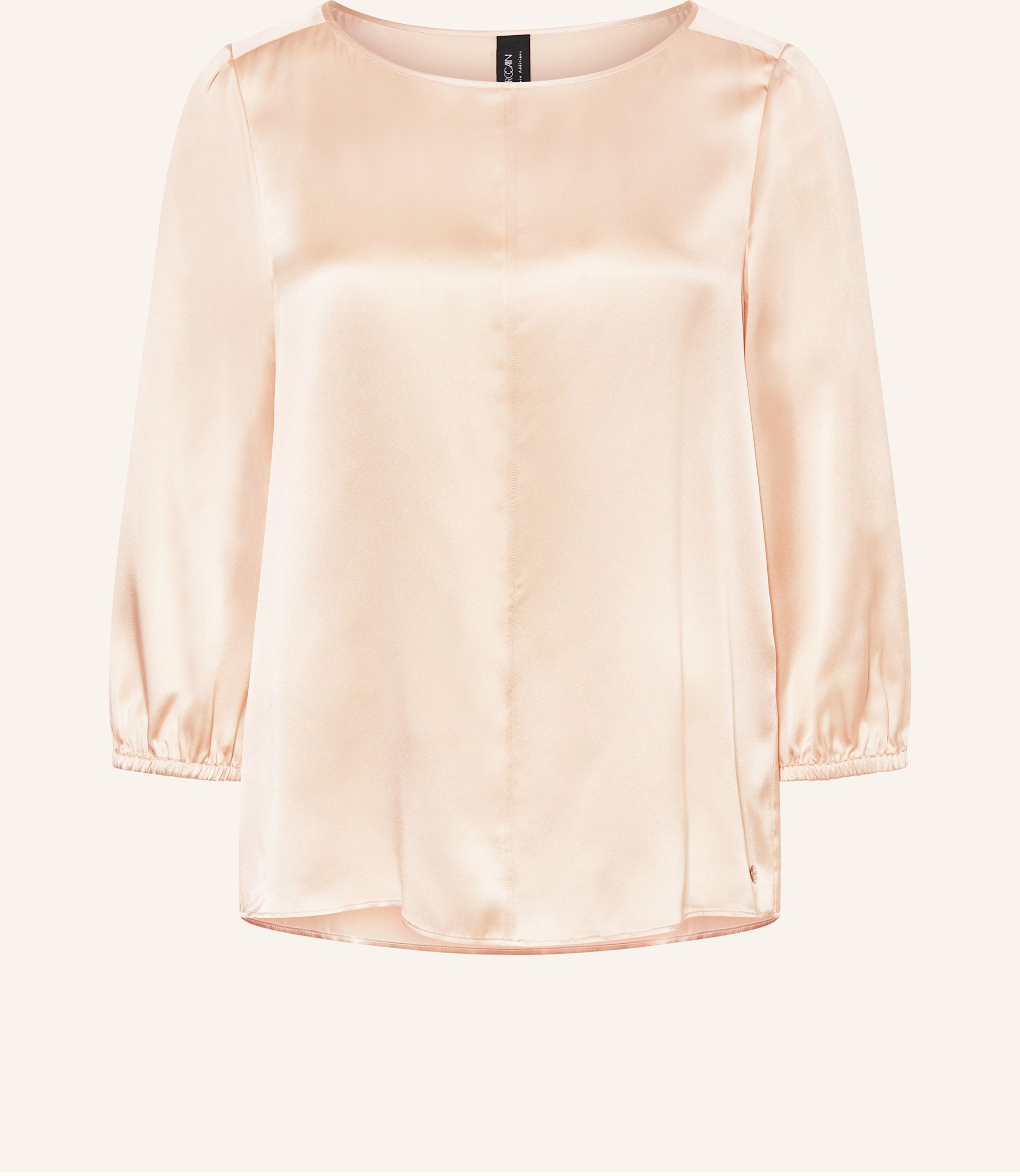 Marc Cain Seidenbluse Mit 3/4-Arm beige