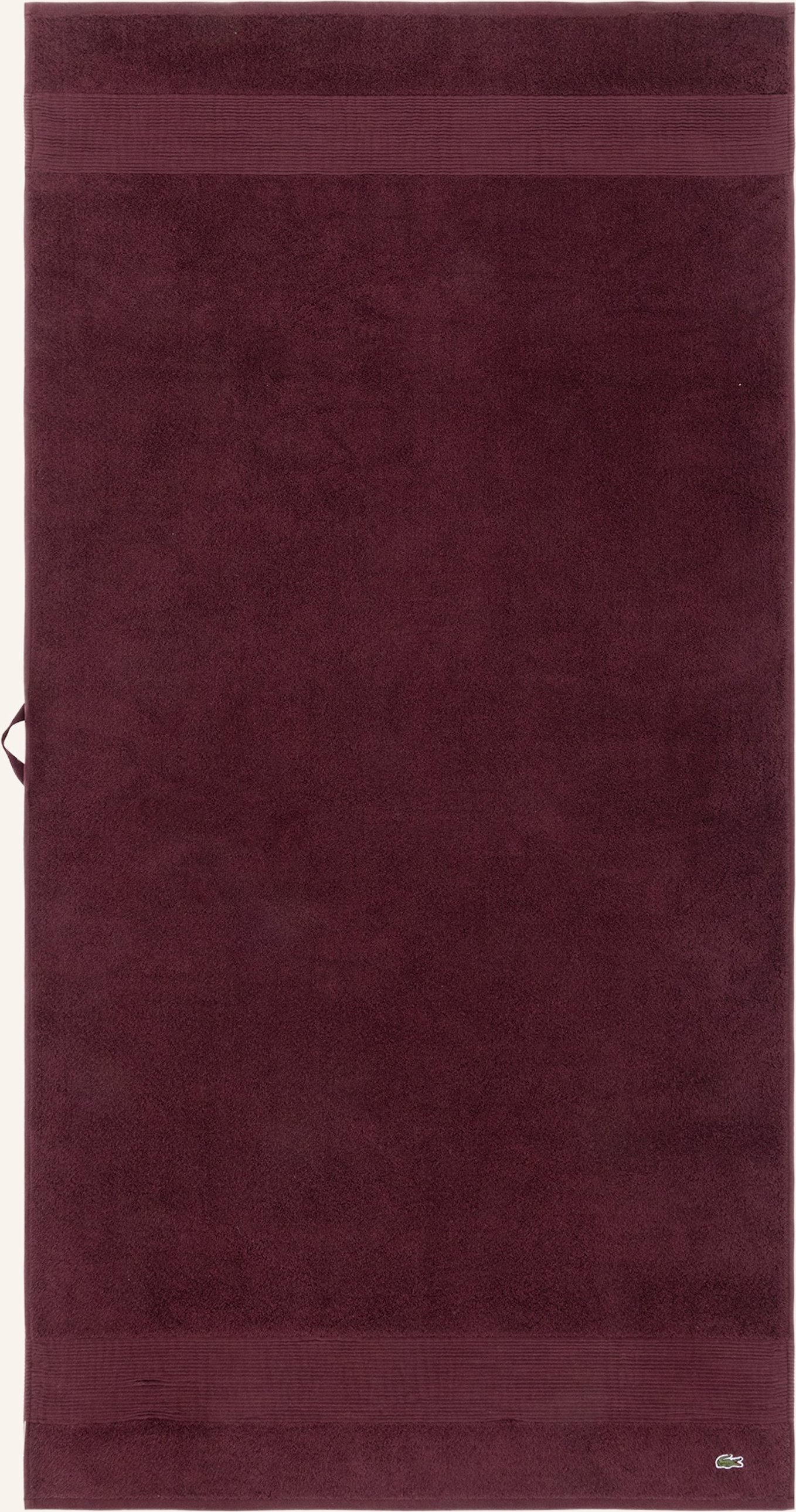 Lacoste Duschtuch Llecroco rot