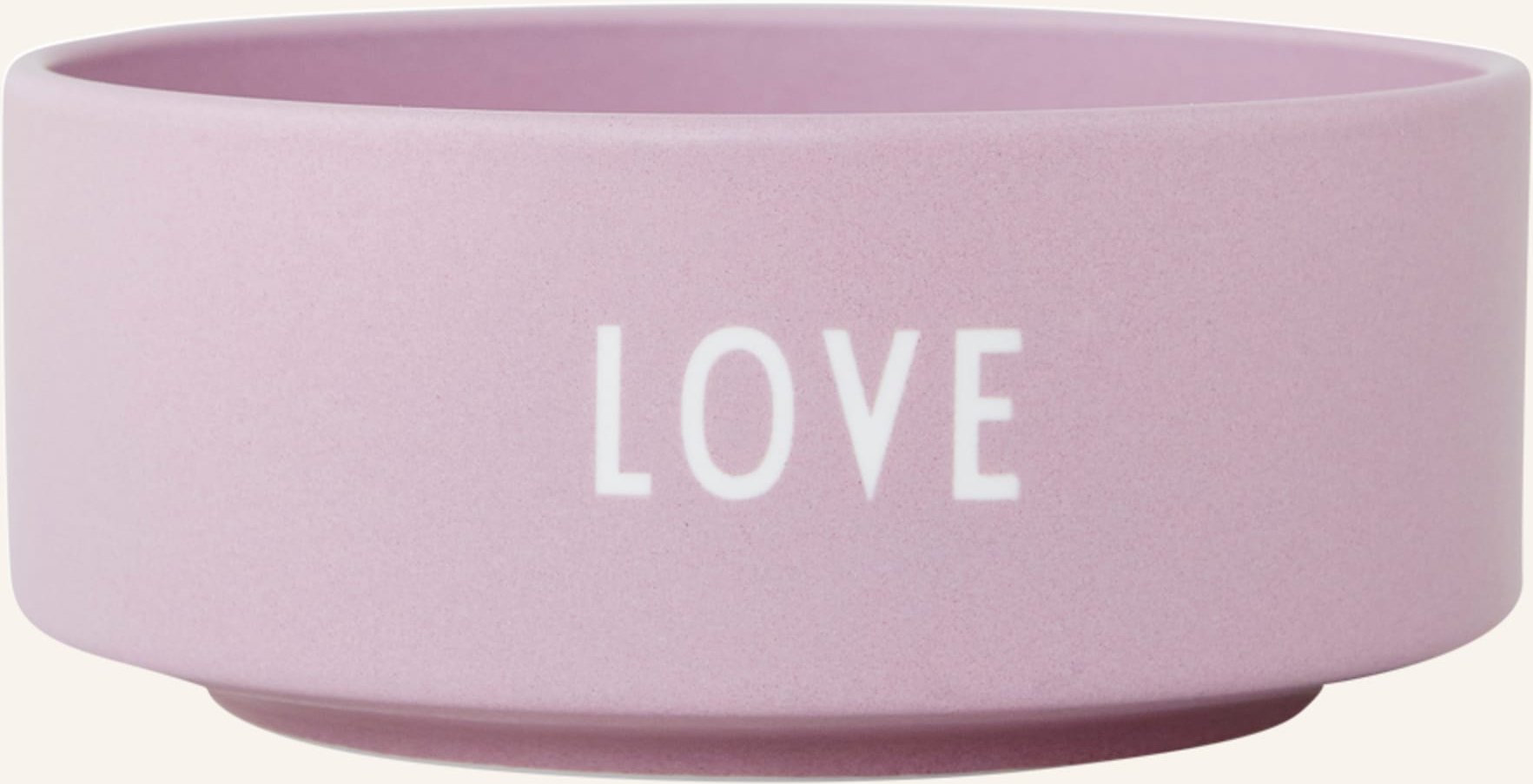 Design Letters Schale Livedream lila