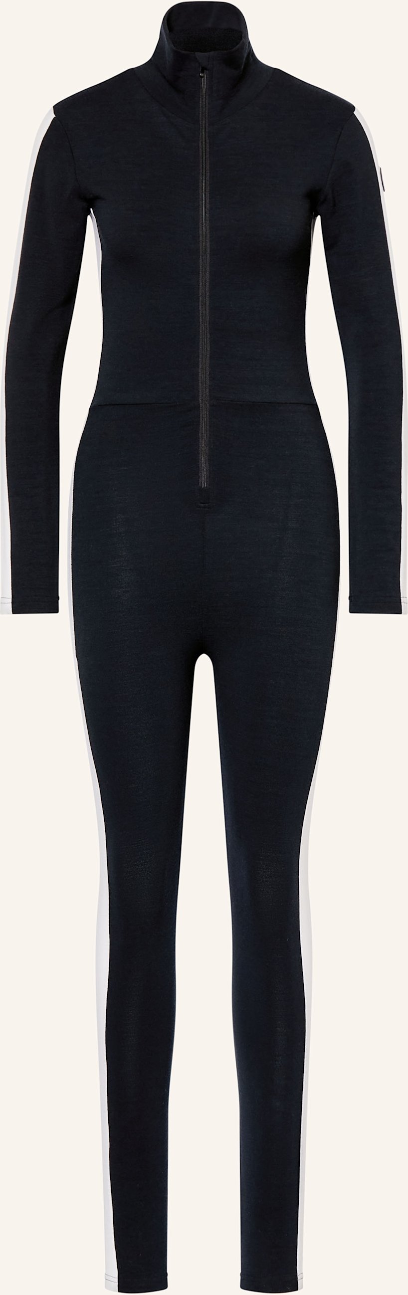 We Norwegians Jumpsuit Voss Aus Merinowolle schwarz