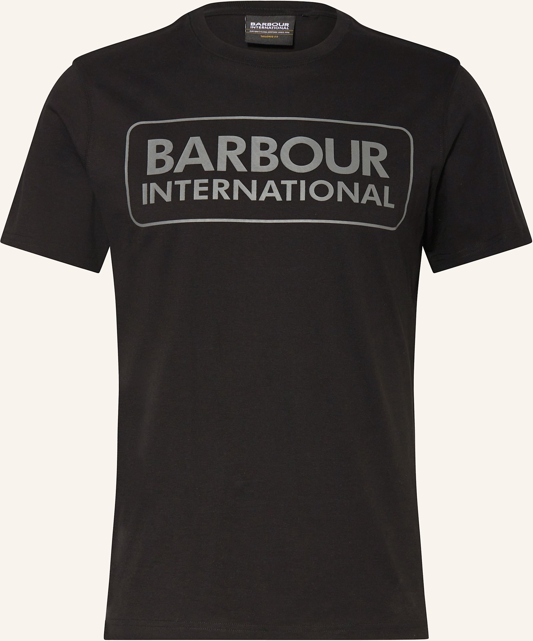 Barbour International T-Shirt schwarz
