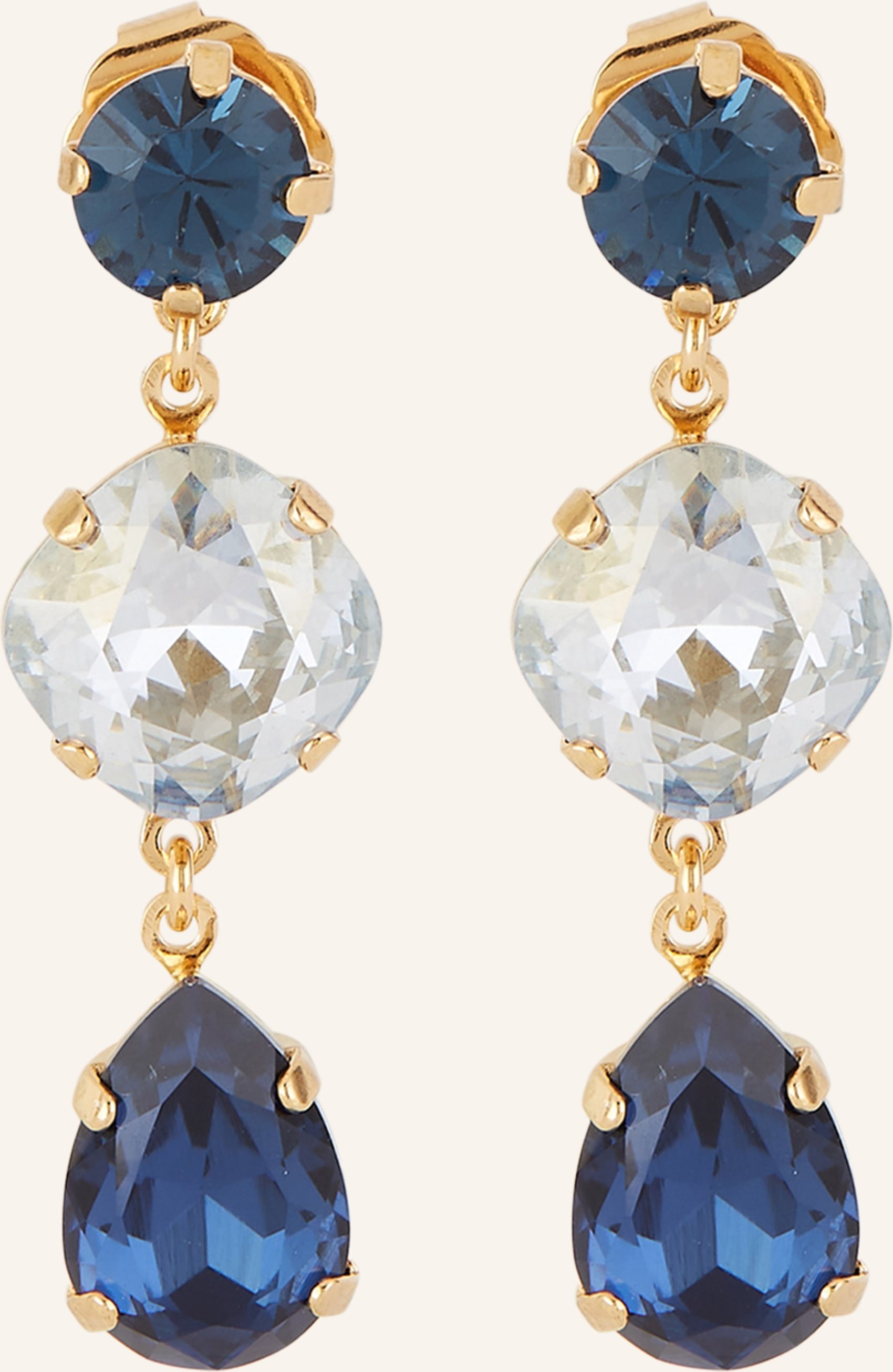 Seenberg Ohrhänger blau