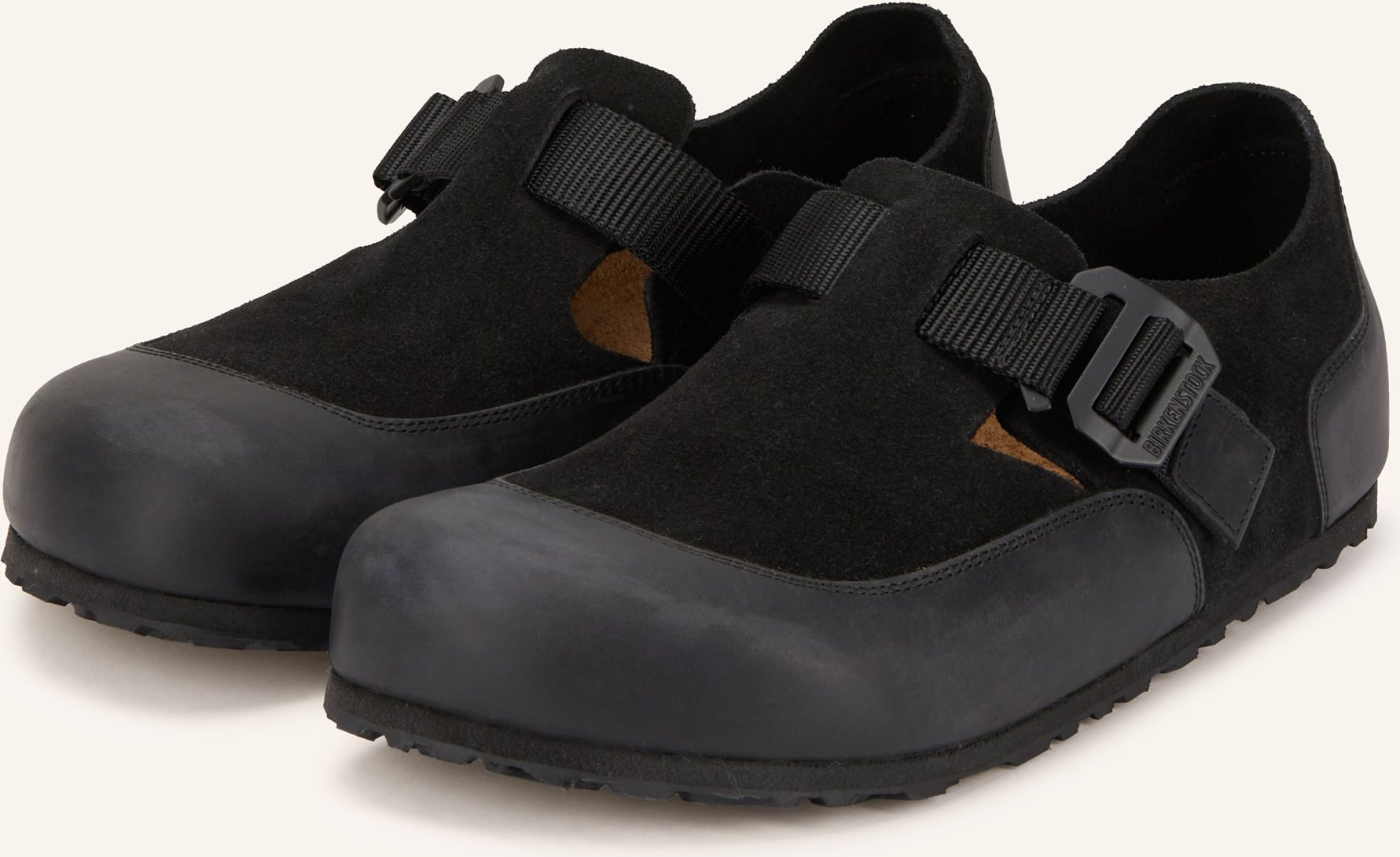 Birkenstock Slipper London Nova schwarz