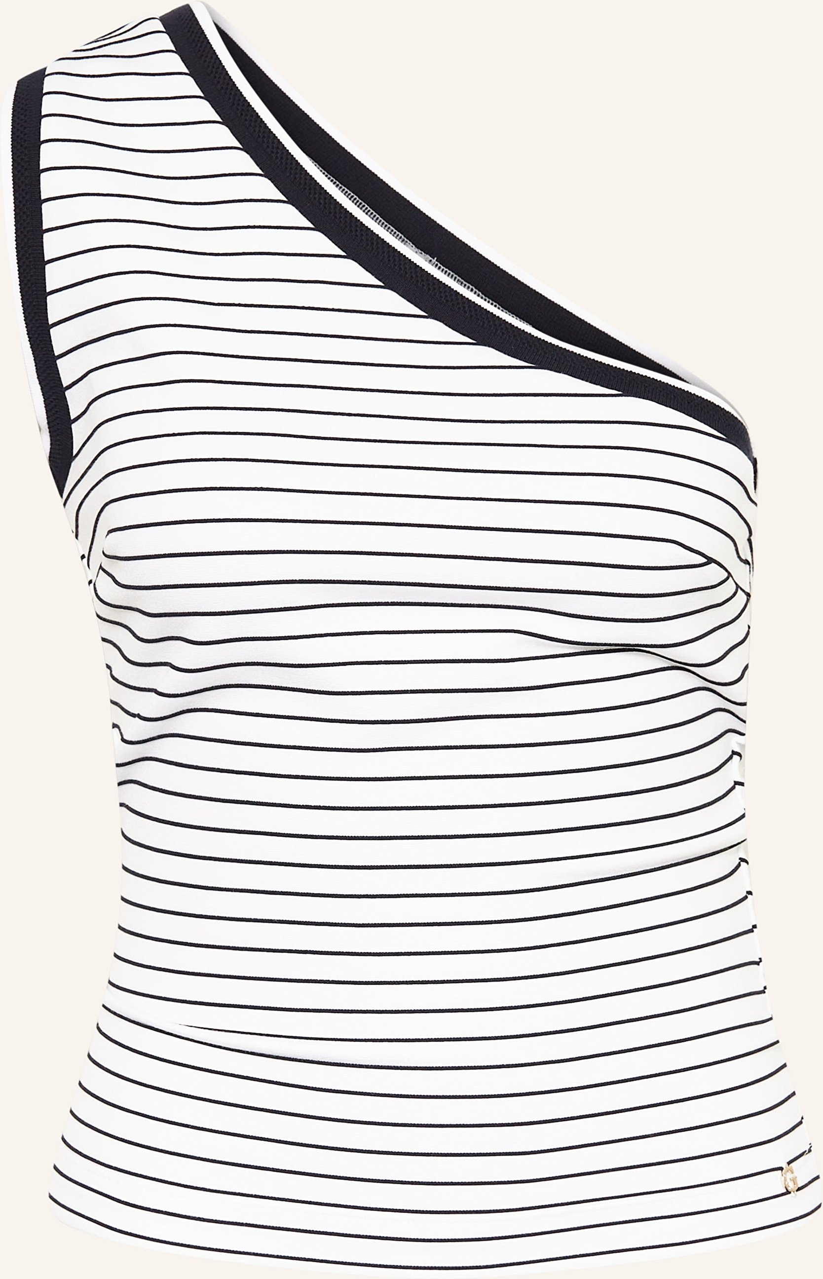 Guess One-Shoulder-Top Alphonsine schwarz