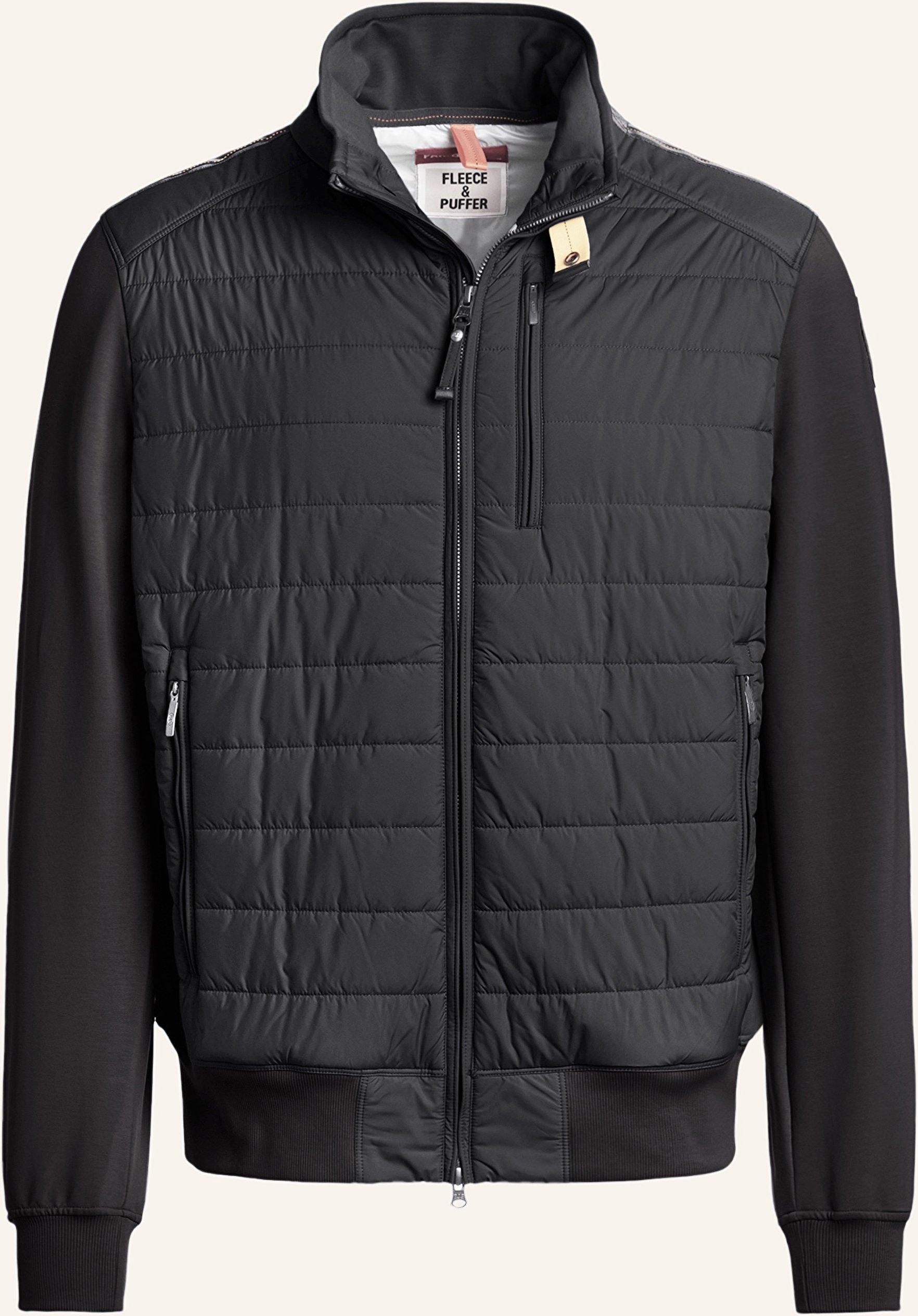 Parajumpers Steppjacke Elliot Im Materialmix schwarz