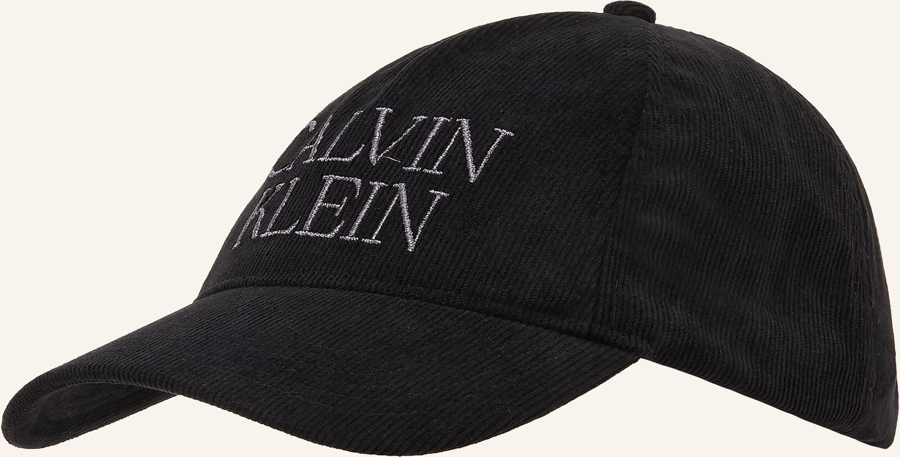Calvin Klein Cord-Cap schwarz