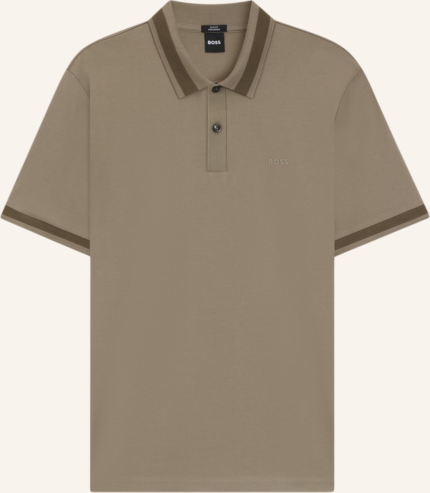Boss Poloshirt H-Phillipson 200 Slim Fit braun
