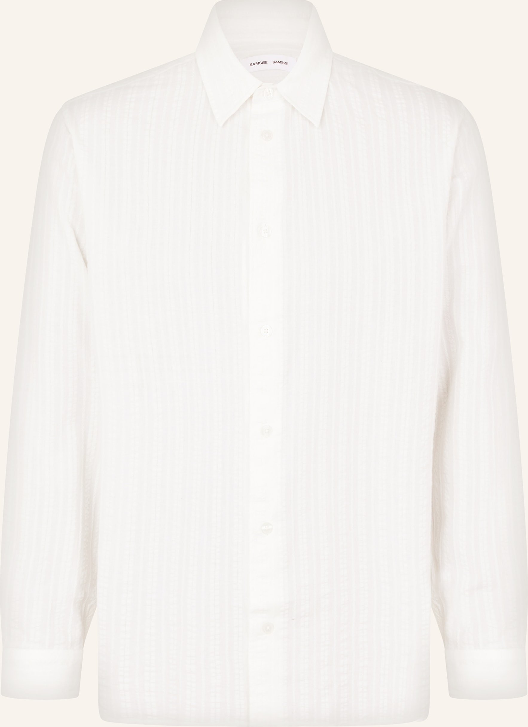 Samsøe Samsøe Hemd Sadamon X Loose Fit weiss