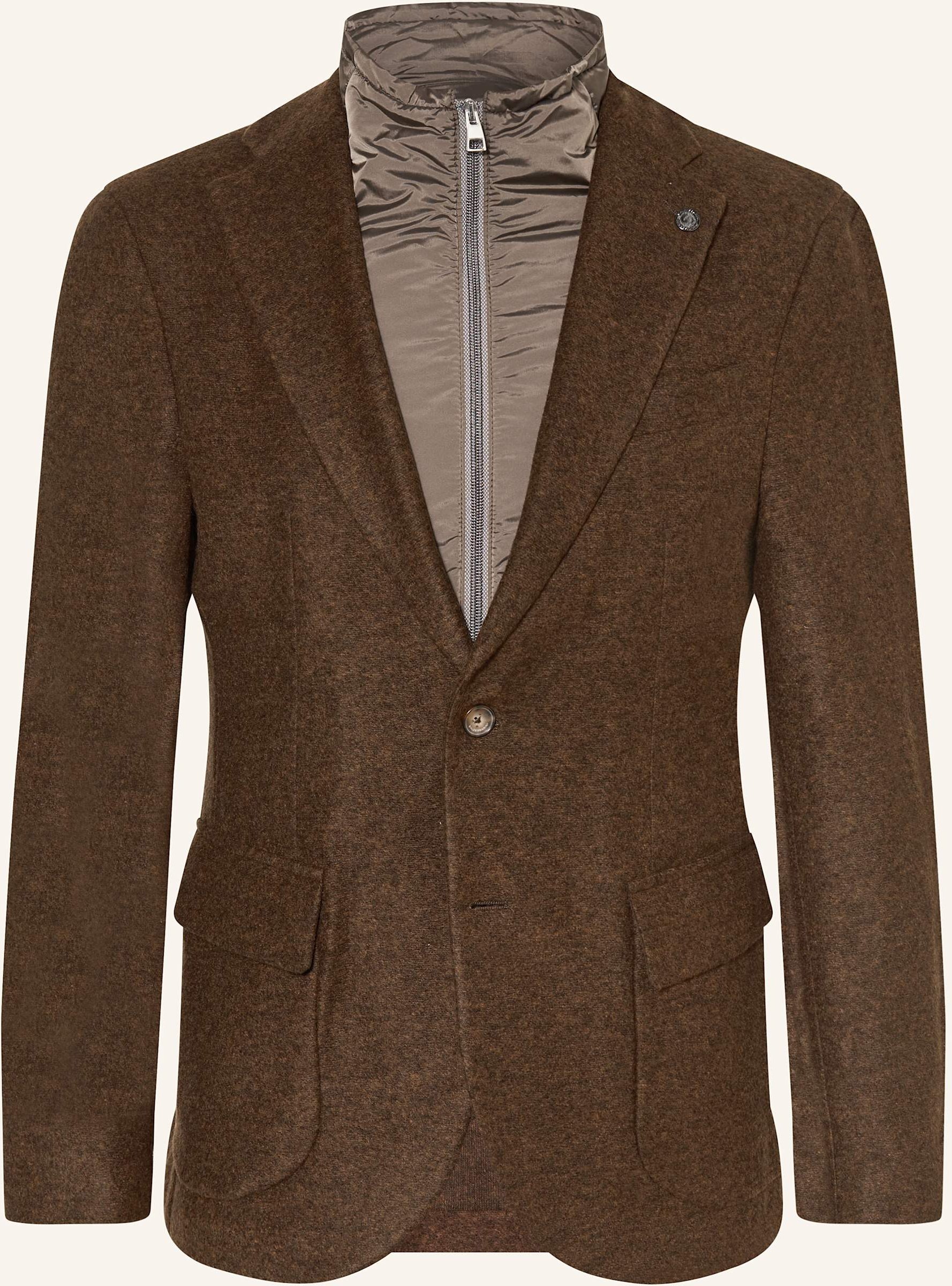 Baldessarini Sakko Extra Slim Fit Mit Herausnehmbarer Blende braun