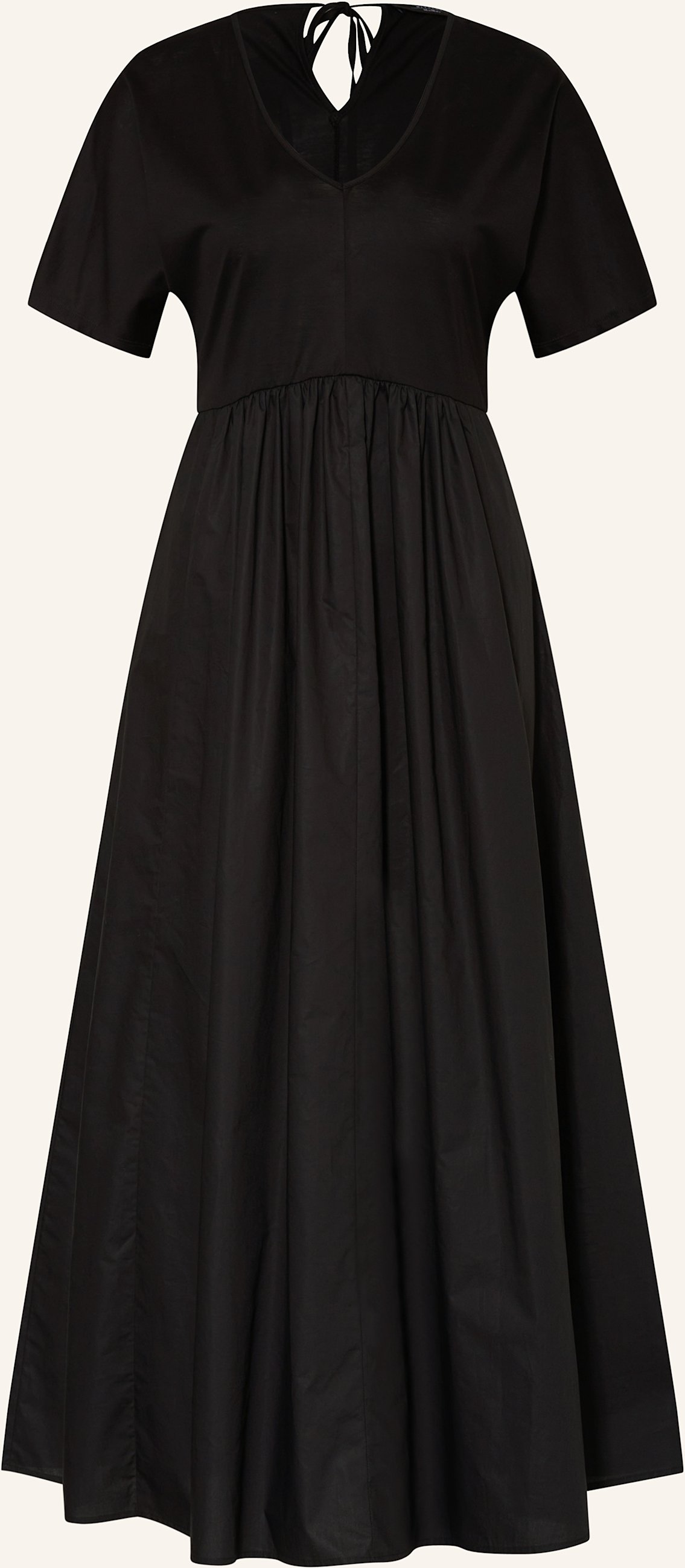 Weekend Max Mara Kleid Bronzo Im Materialmix schwarz