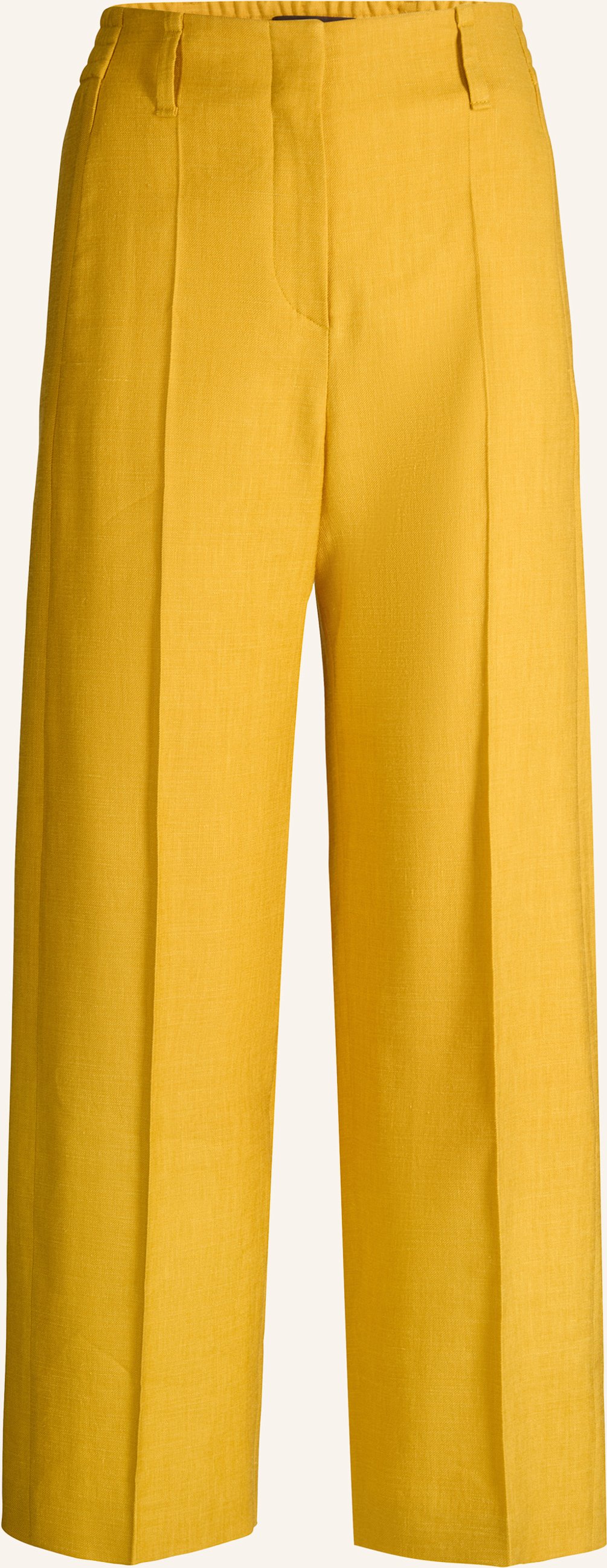 Windsor. Bundfaltenhose gelb