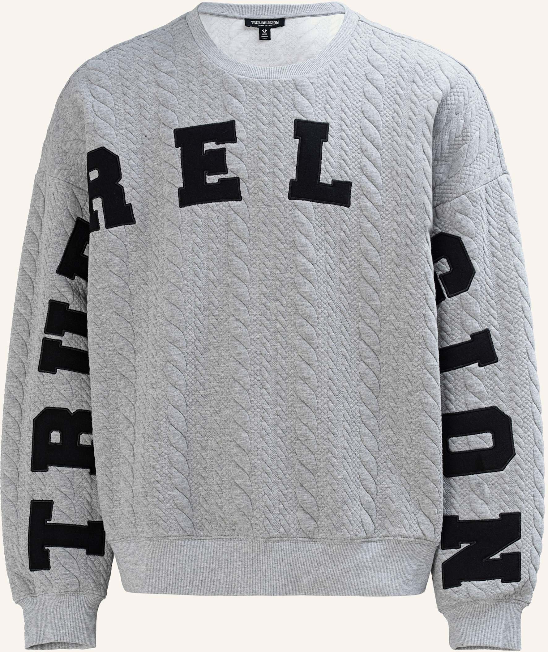 True Religion Sweatshirt grau
