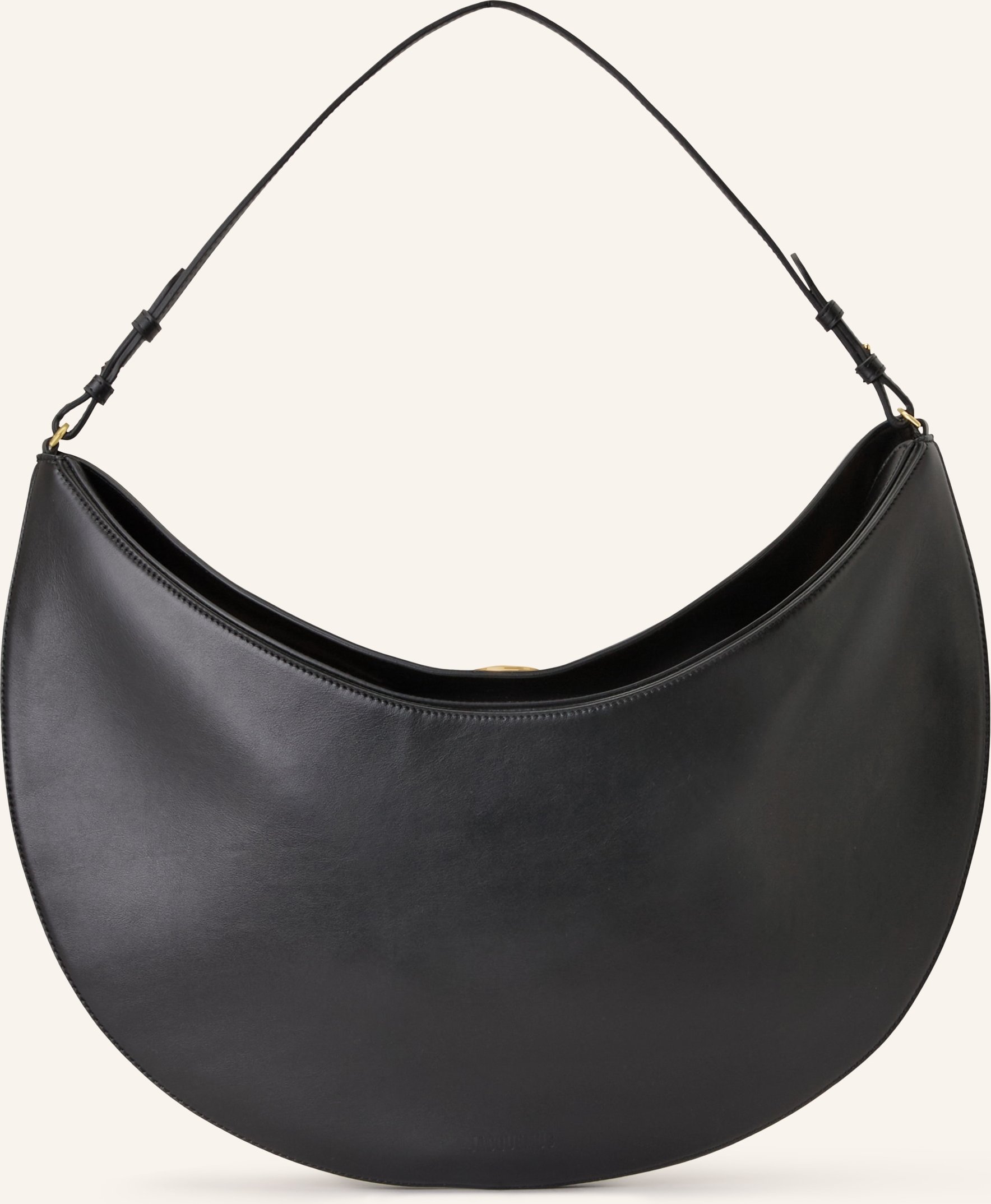 Jacquemus Schultertasche Le Calisso Rond schwarz