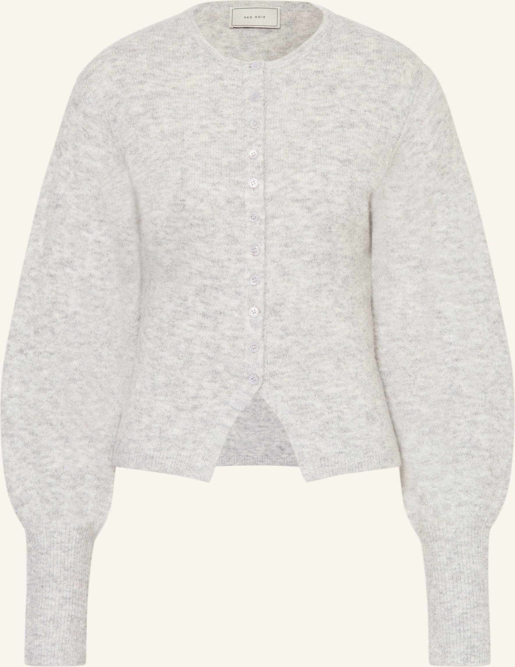 Neo Noir Strickjacke Briano grau