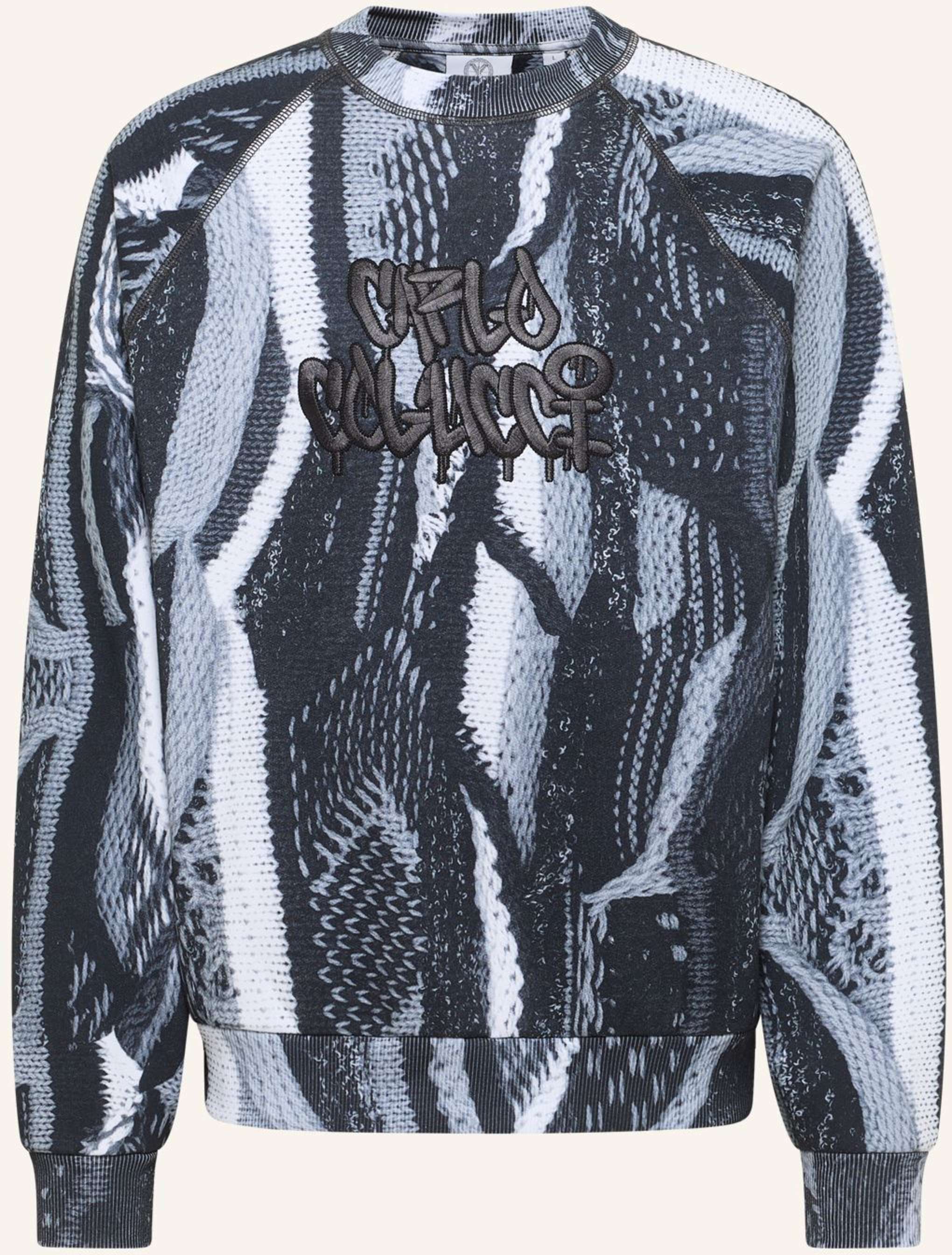 Carlo Colucci Sweatshirt - Zoom In Ettorelli schwarz