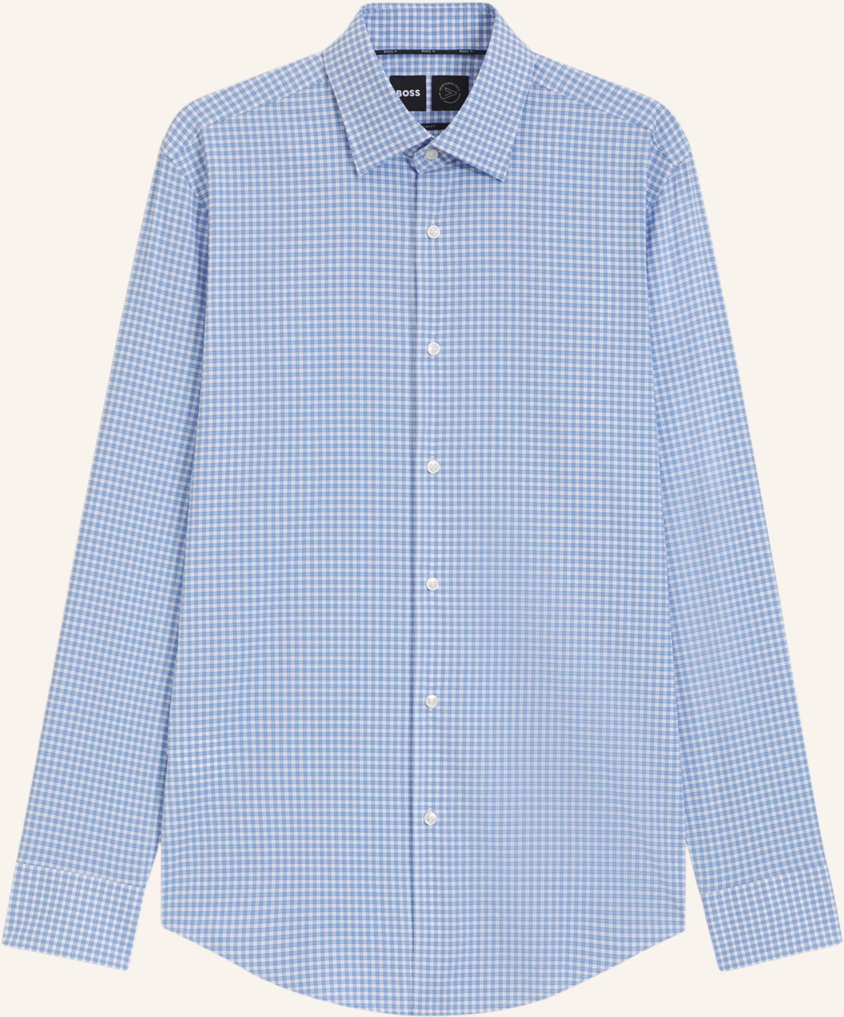 Boss Business Hemd P-Hank-Kent-c1-222 Slim Fit blau