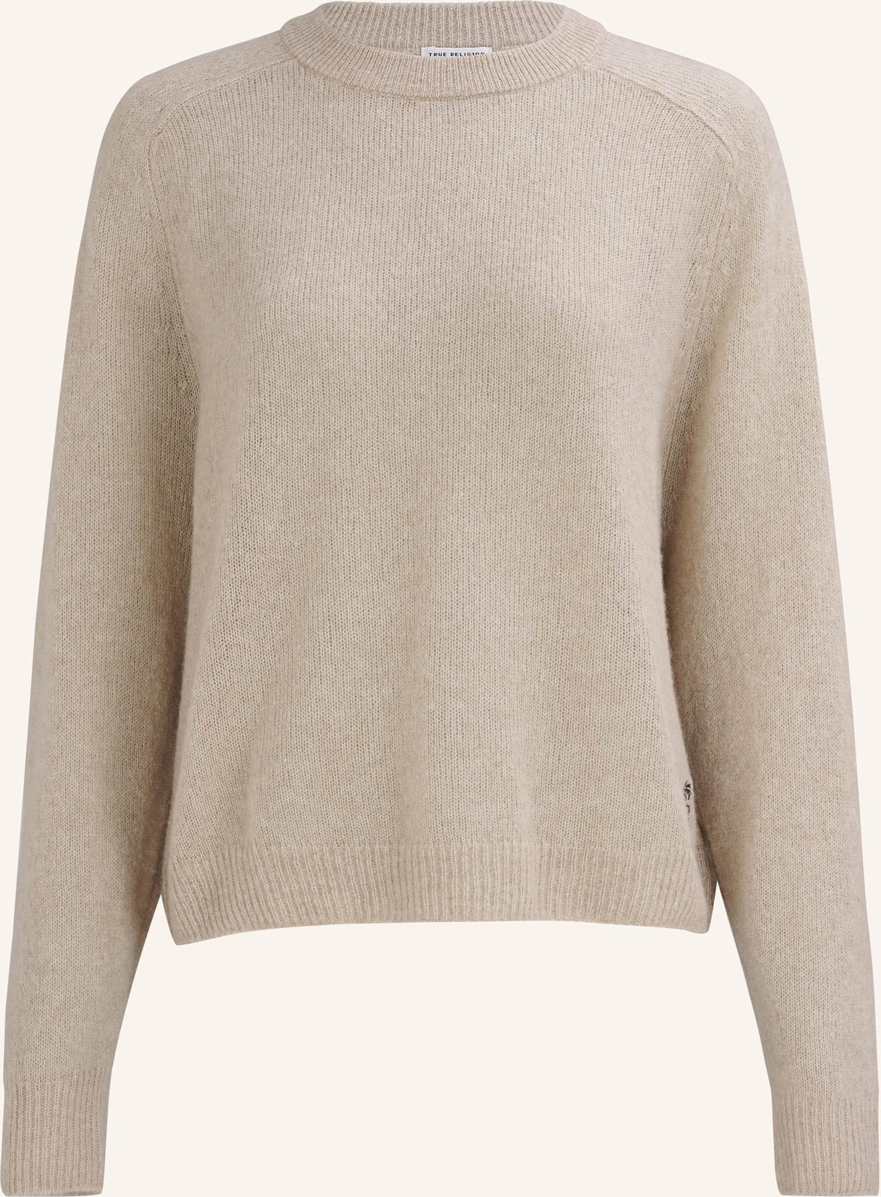True Religion Pullover Amara Saddle beige