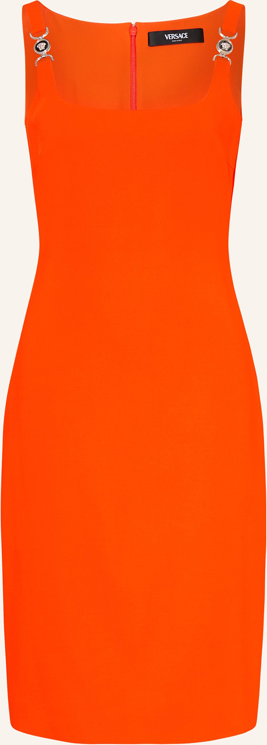 Versace Etuikleid orange